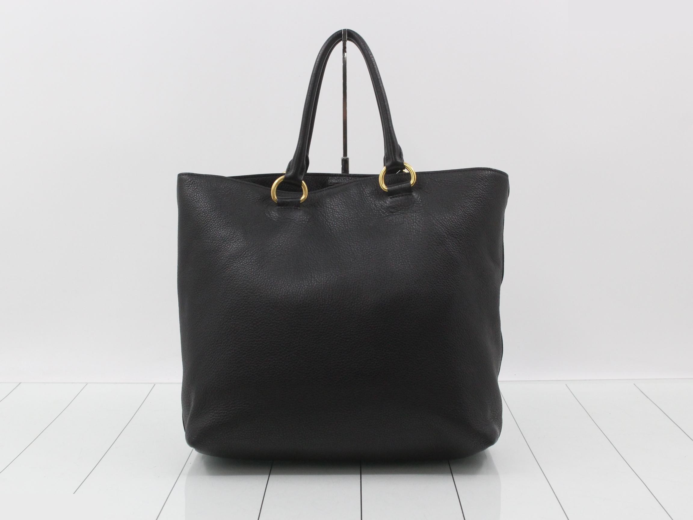 logo tote bag, black, 197 — view 2