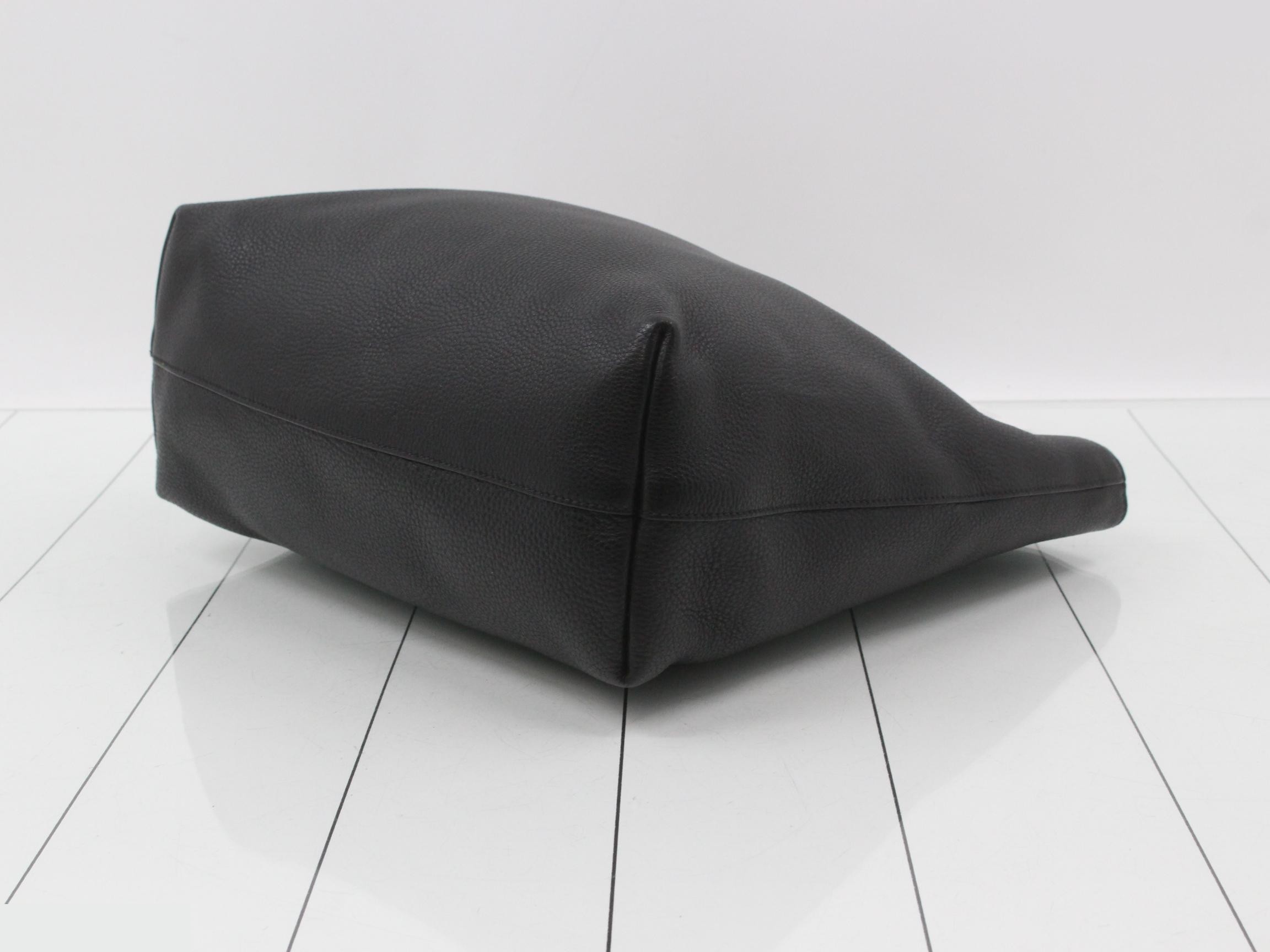 logo tote bag, black, 197 — view 6