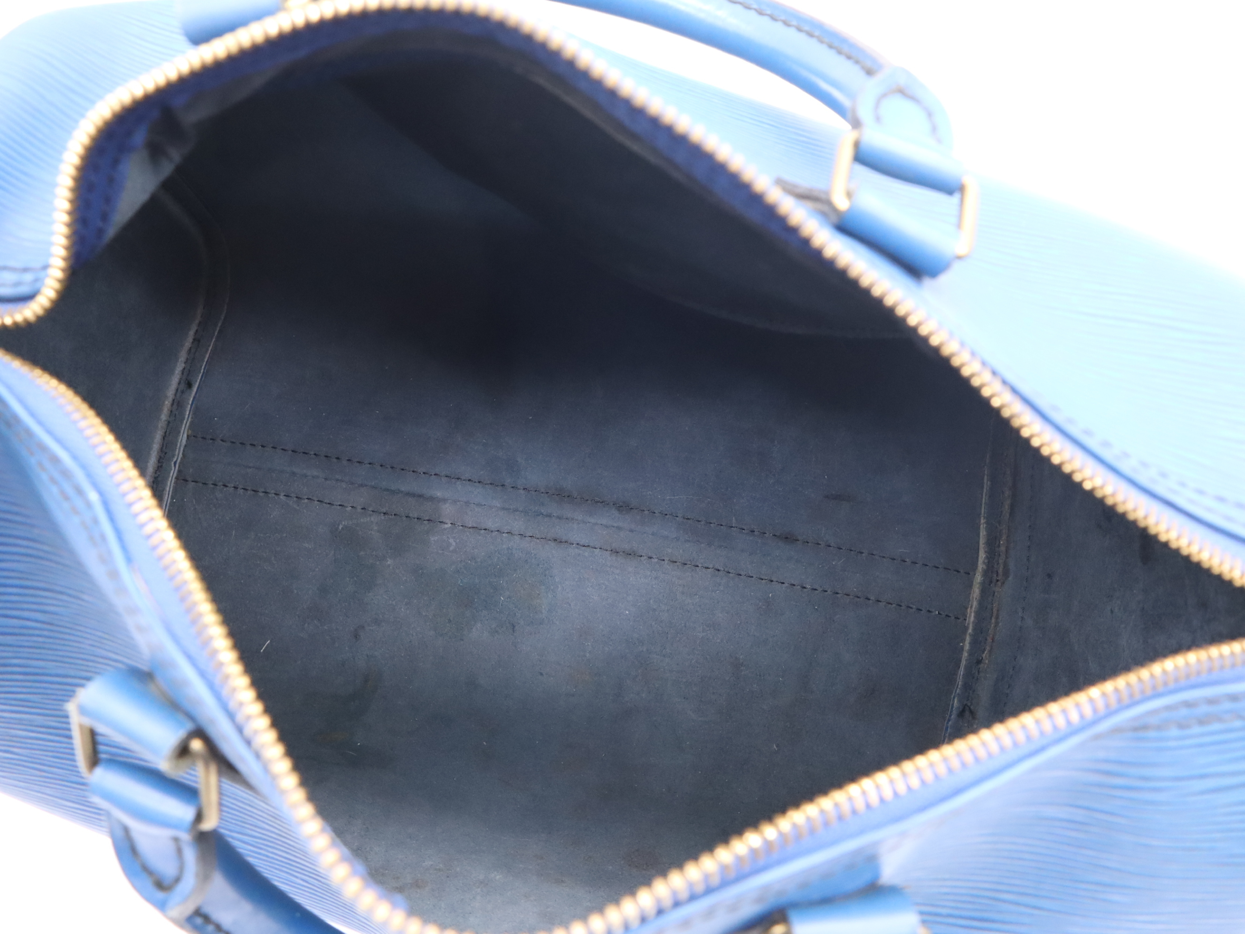 M43005 Epi Speedy 30 Toledo Blue Handbag — view 13