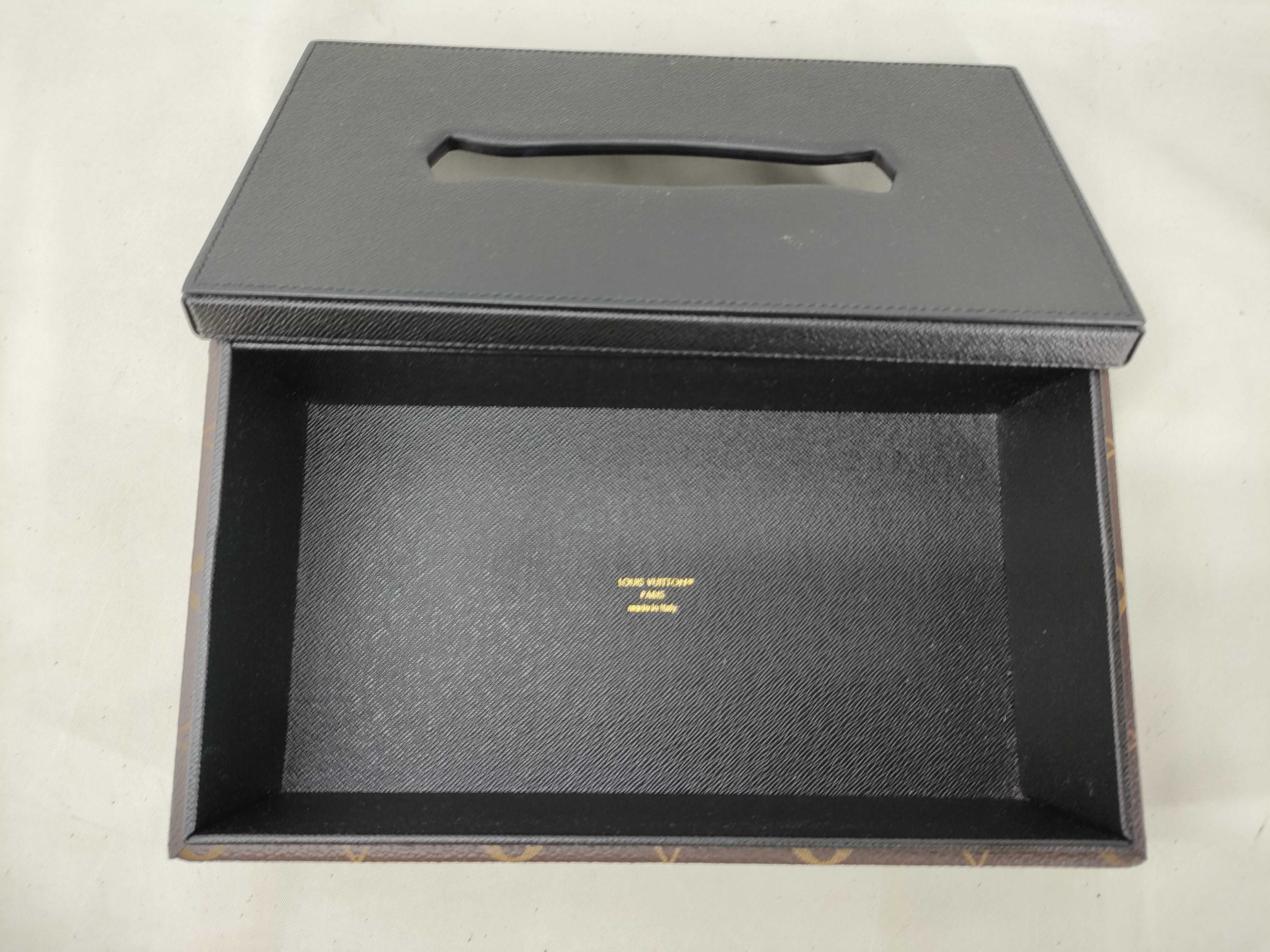 Monogram Tissue Box GI1445 Other Accessories — view 7
