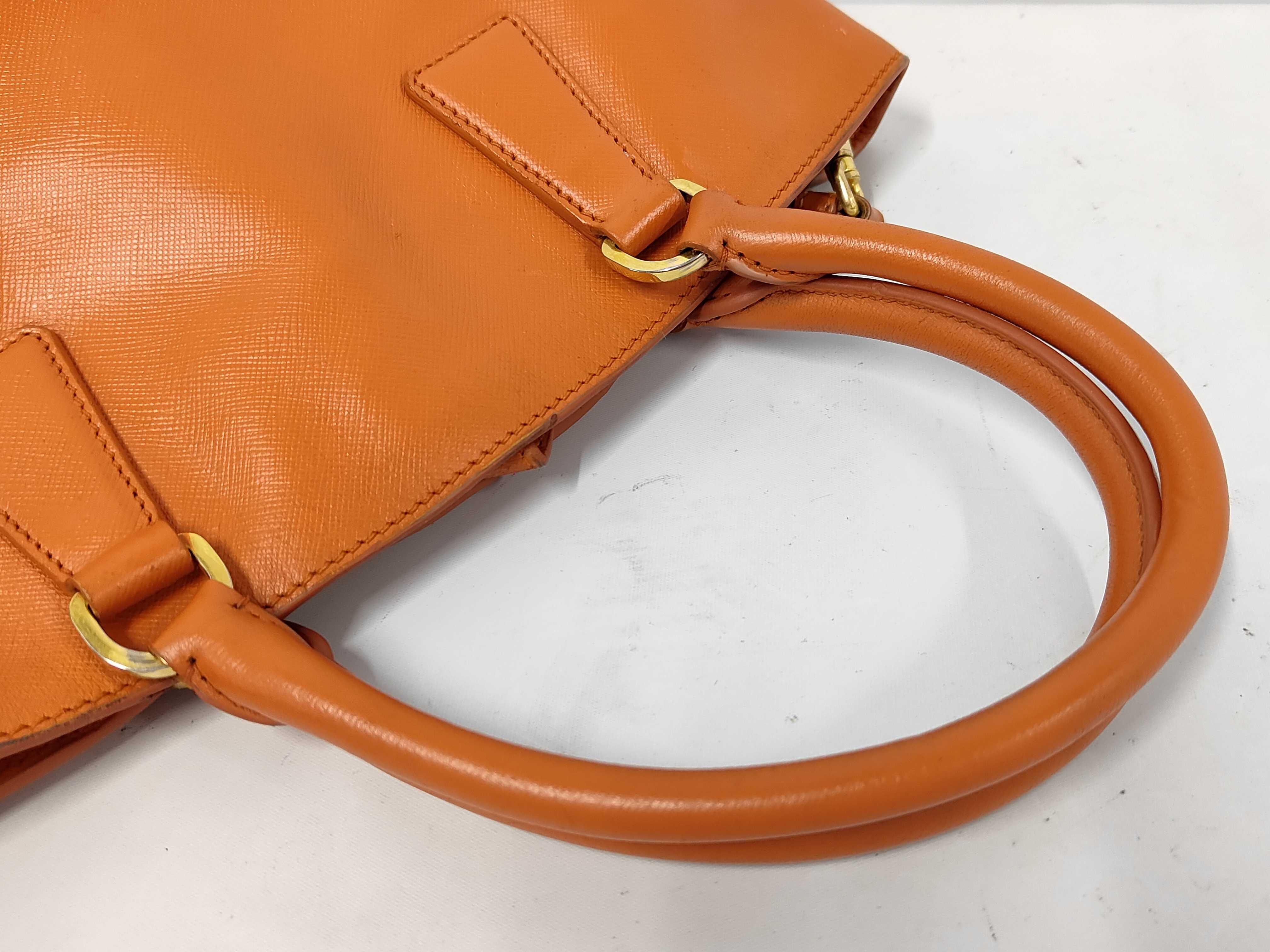 bag, orange handbag — view 3