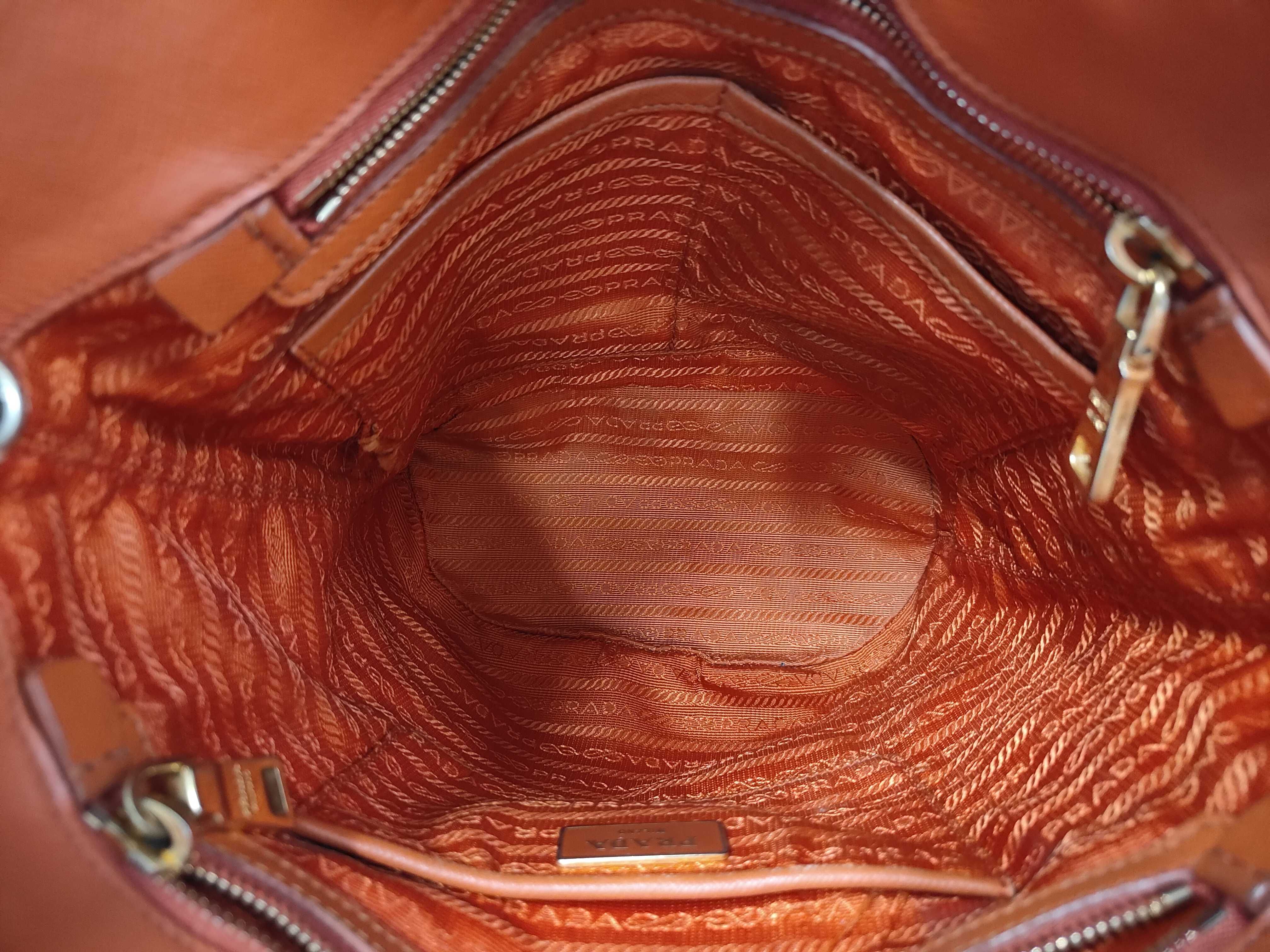 bag, orange handbag — view 9