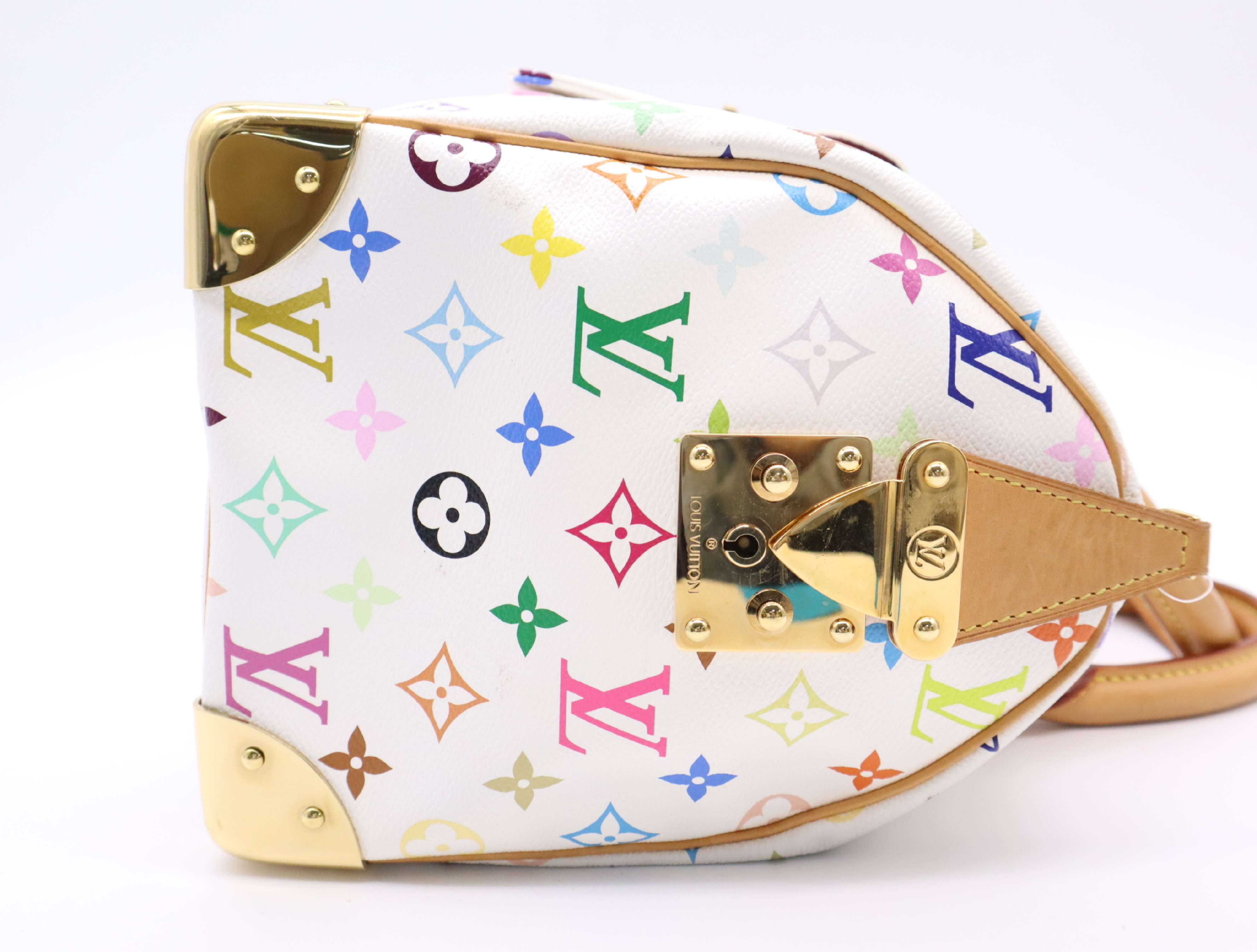 M92643 Multicolor Speedy 30 Handbag with 2 Keys and Clochette — view 5