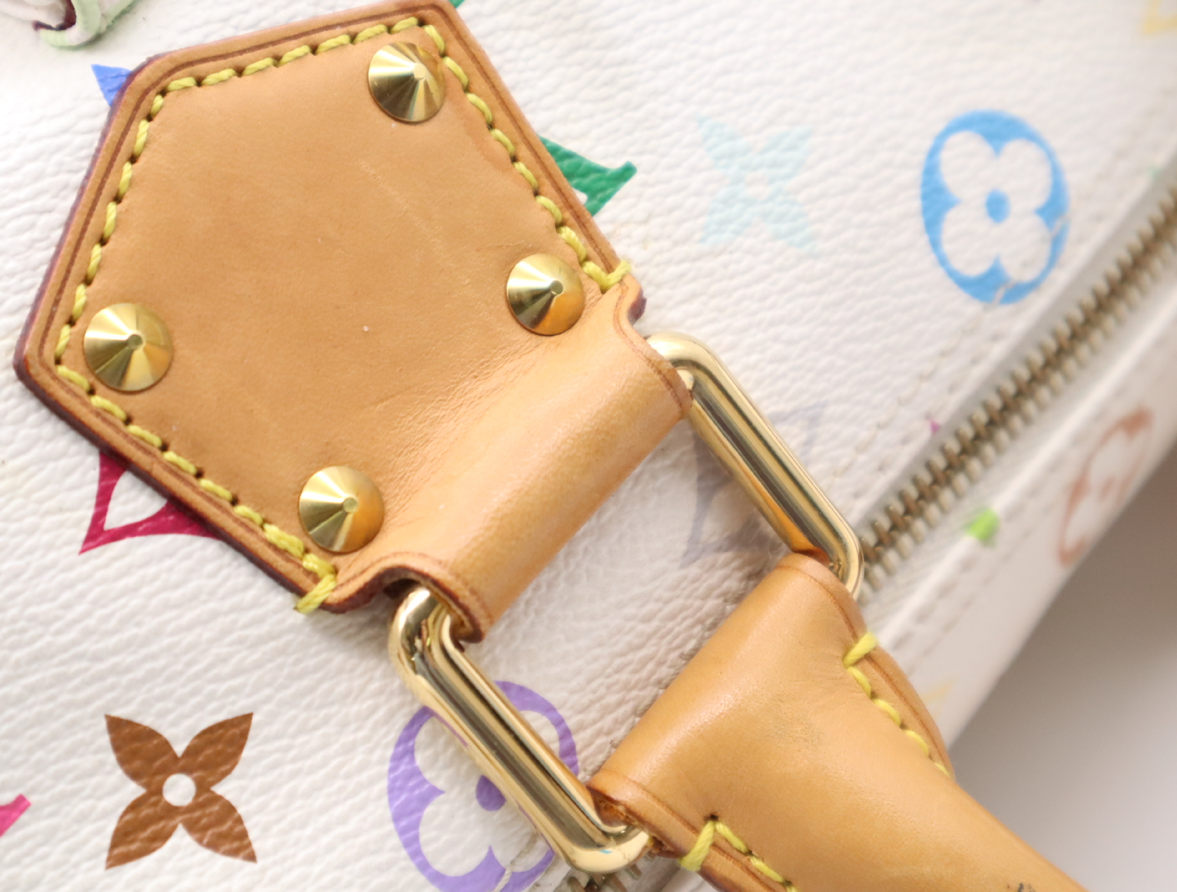 M92643 Multicolor Speedy 30 Handbag with 2 Keys and Clochette — view 9