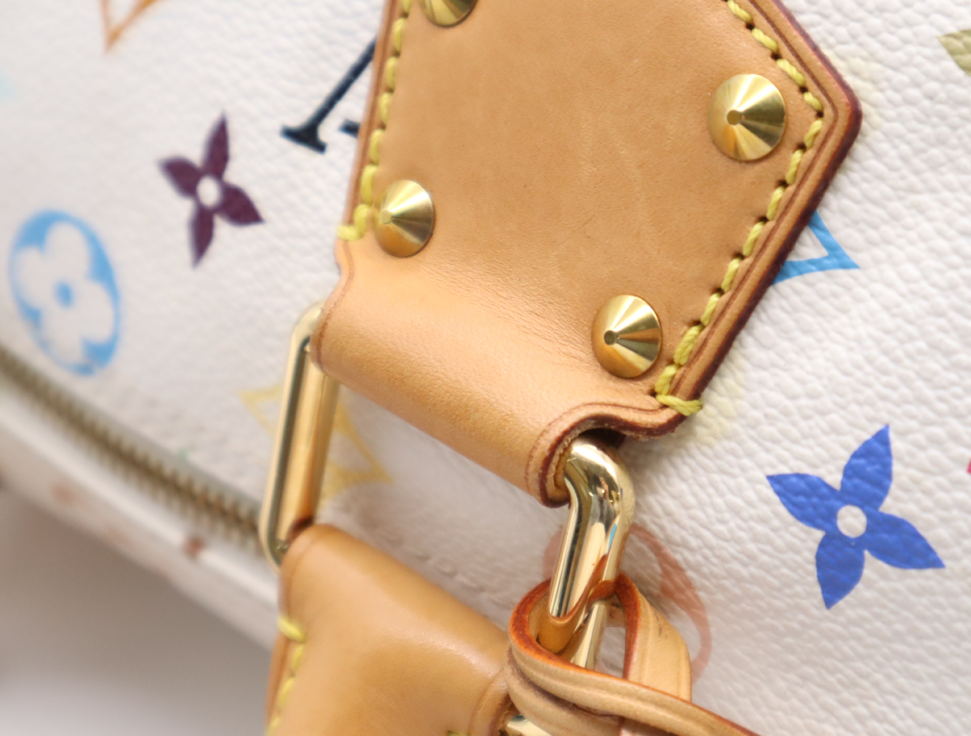 M92643 Multicolor Speedy 30 Handbag with 2 Keys and Clochette — view 10