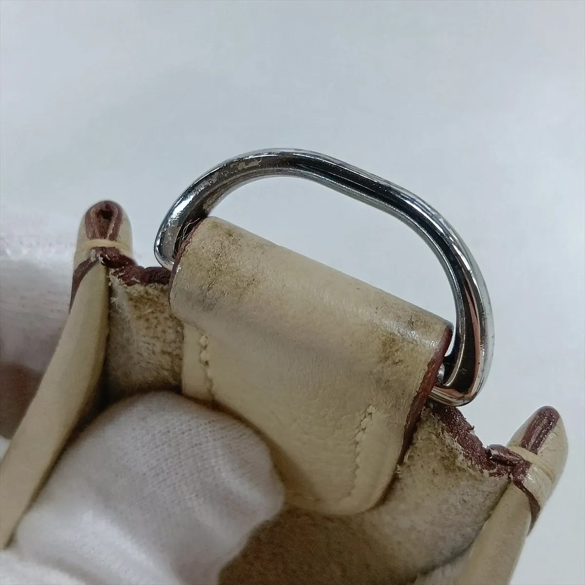 Evelyne 1 33 GM Togo Parchment Silver Hardware K: 2007 — view 11