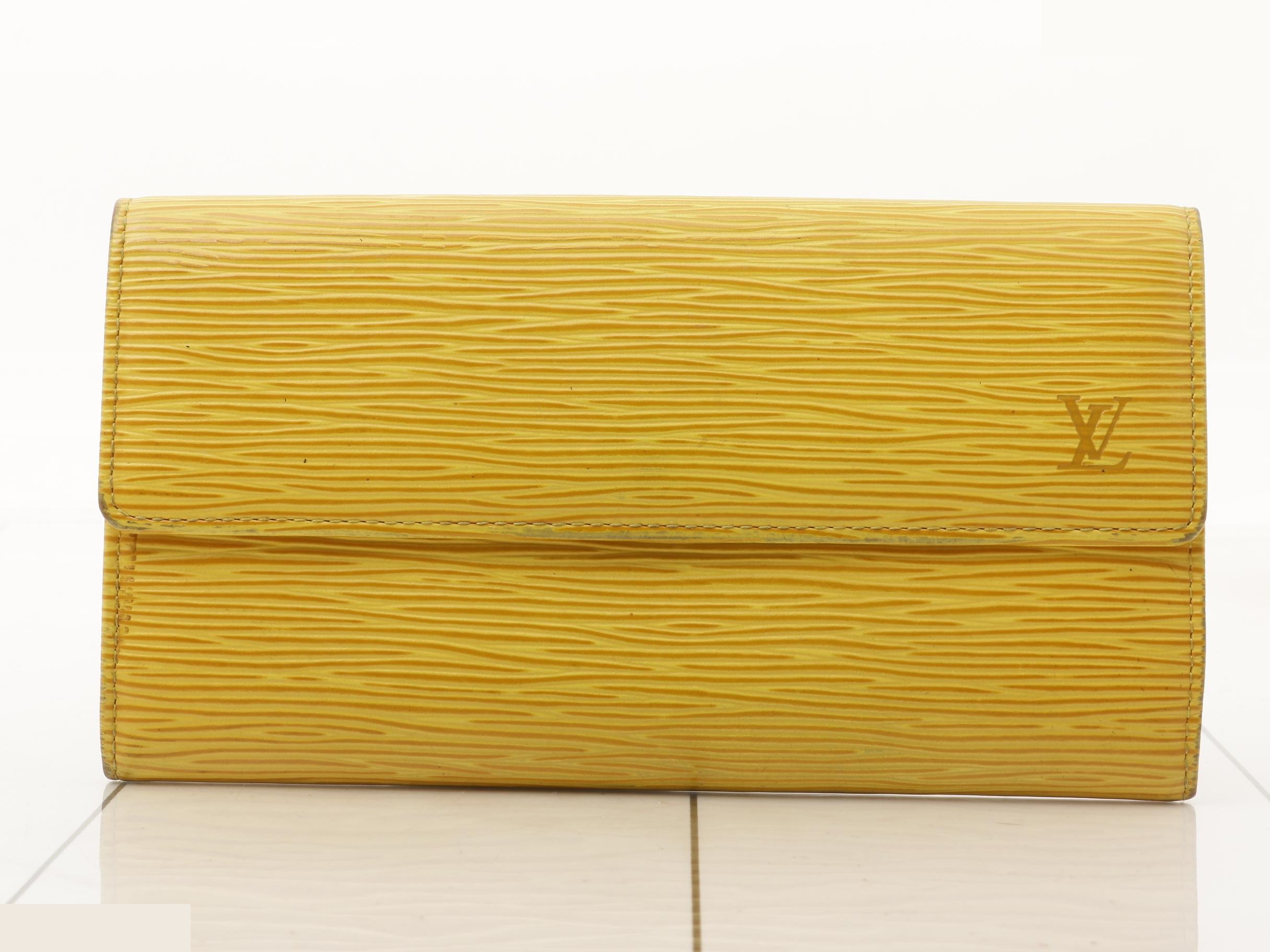 Pochette Portemonnaie Credit Tassili Yellow