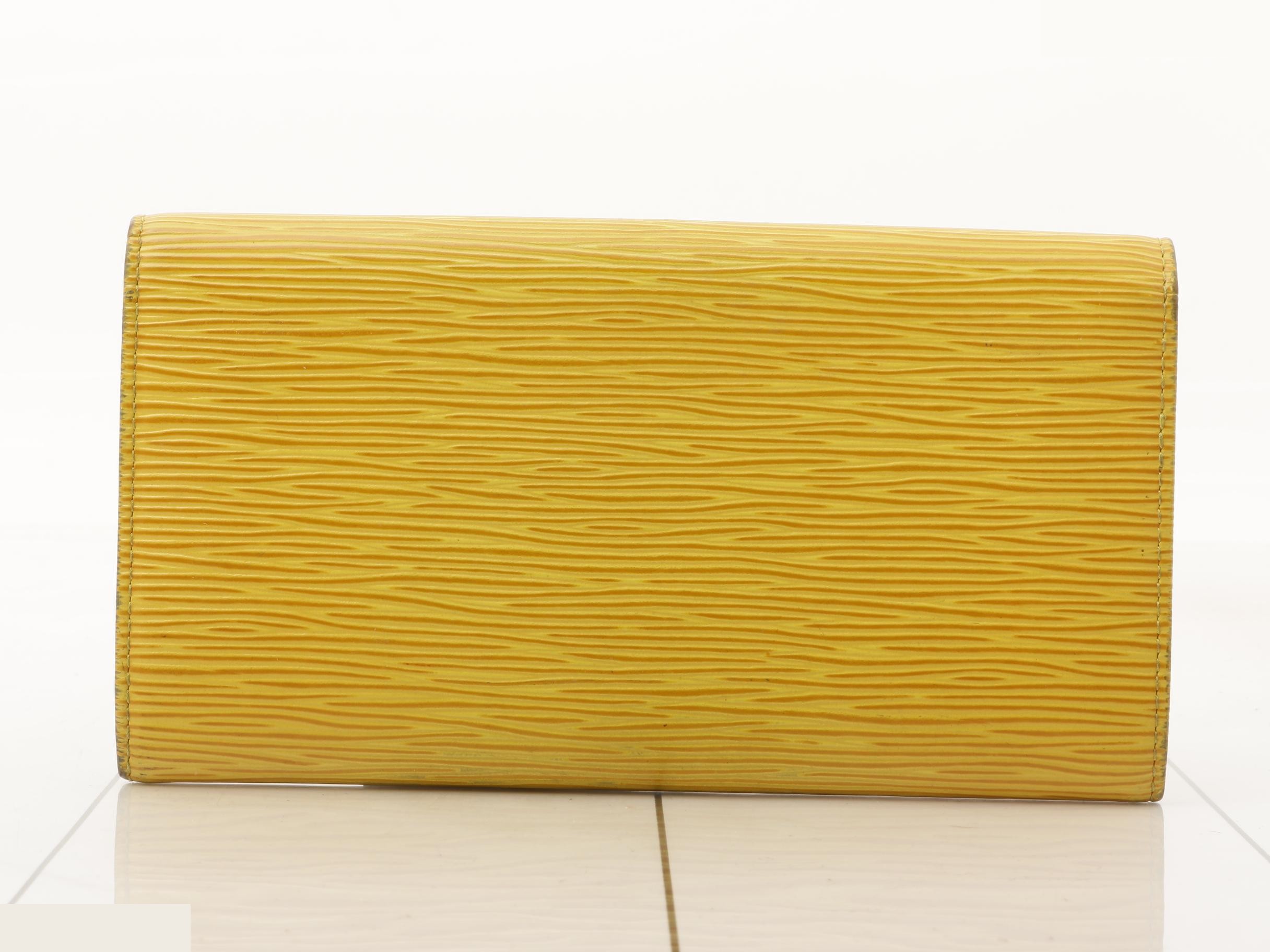 Pochette Portemonnaie Credit Tassili Yellow — view 2