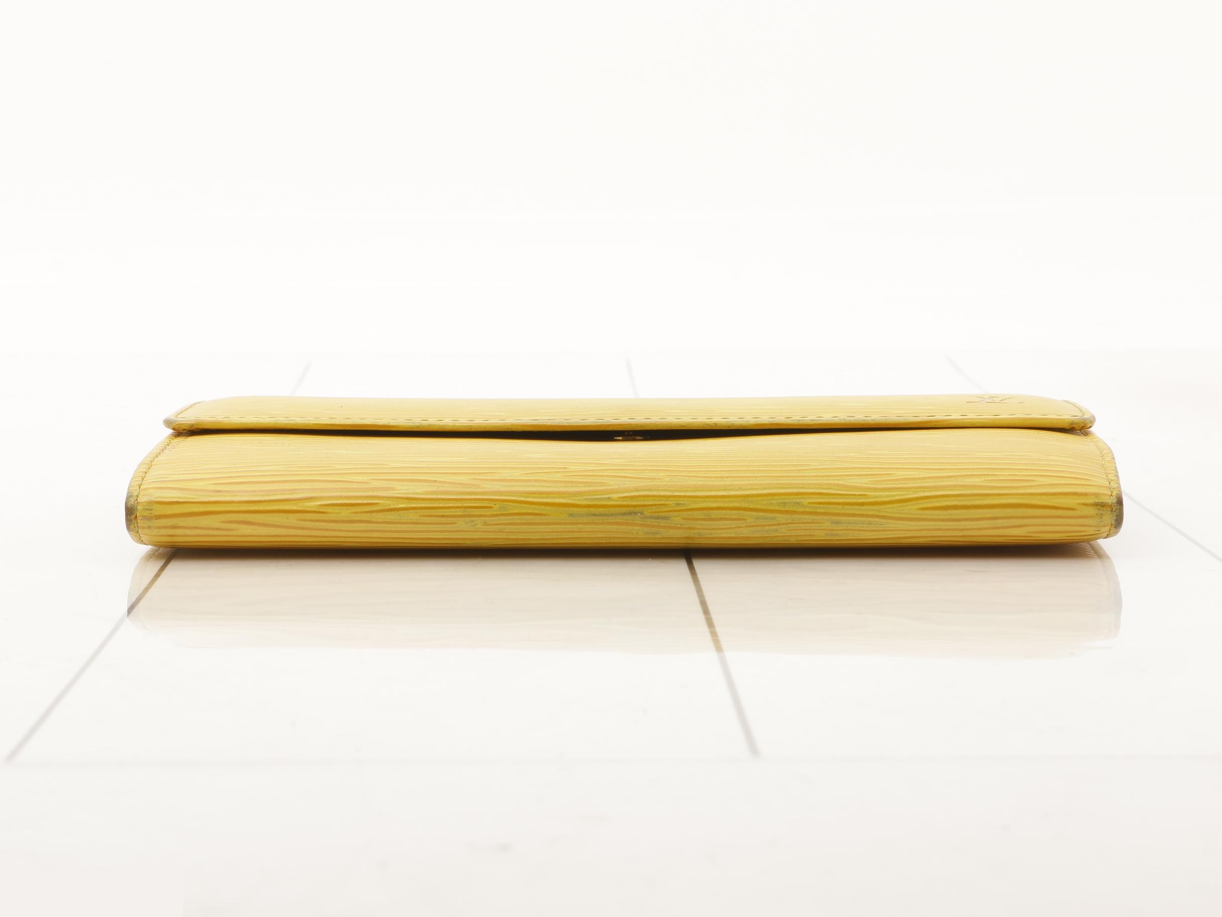 Pochette Portemonnaie Credit Tassili Yellow — view 3