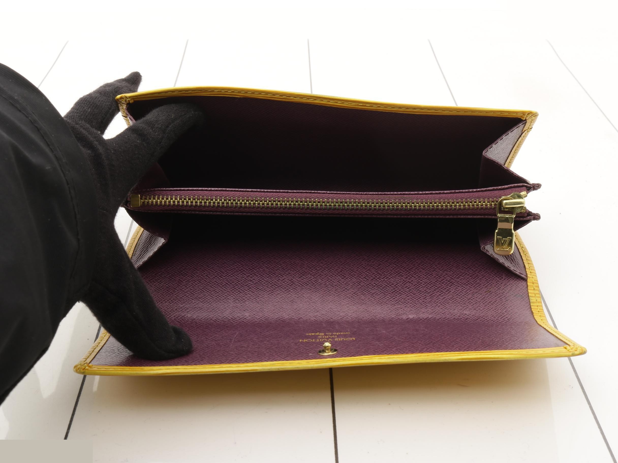 Pochette Portemonnaie Credit Tassili Yellow — view 4