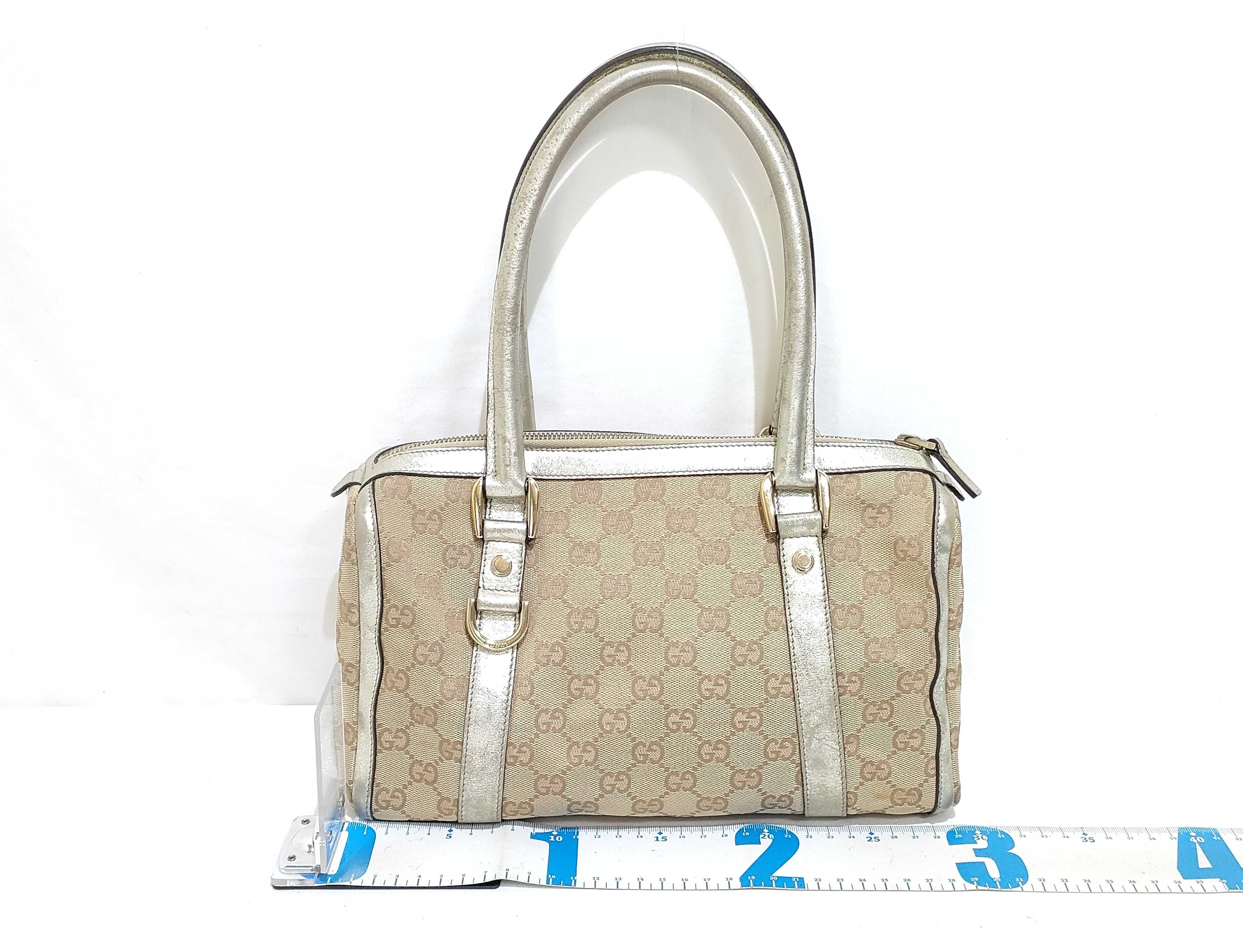 GG Canvas Abbey Mini Boston Bag — view 2
