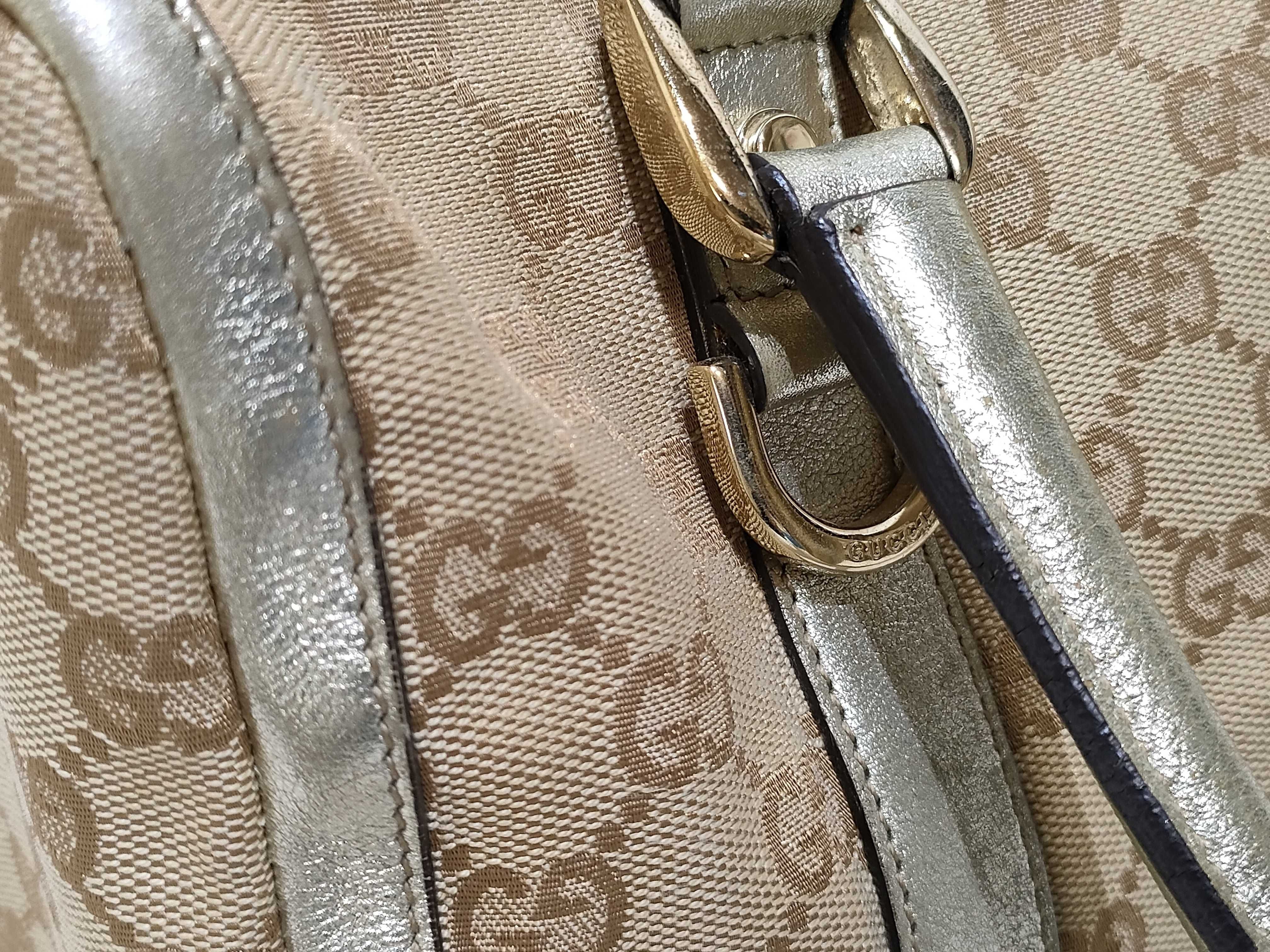 GG Canvas Abbey Mini Boston Bag — view 14