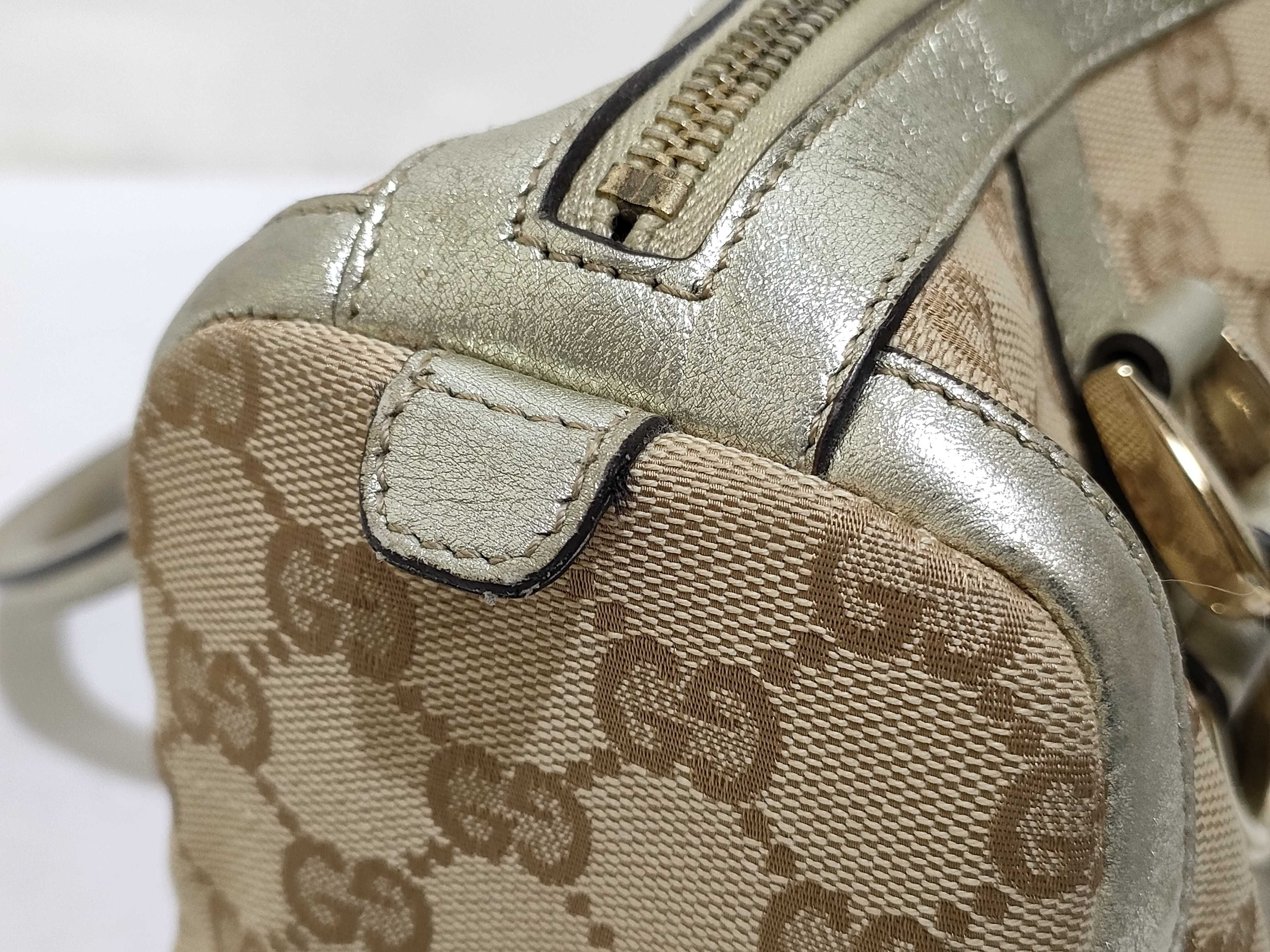 GG Canvas Abbey Mini Boston Bag — view 15