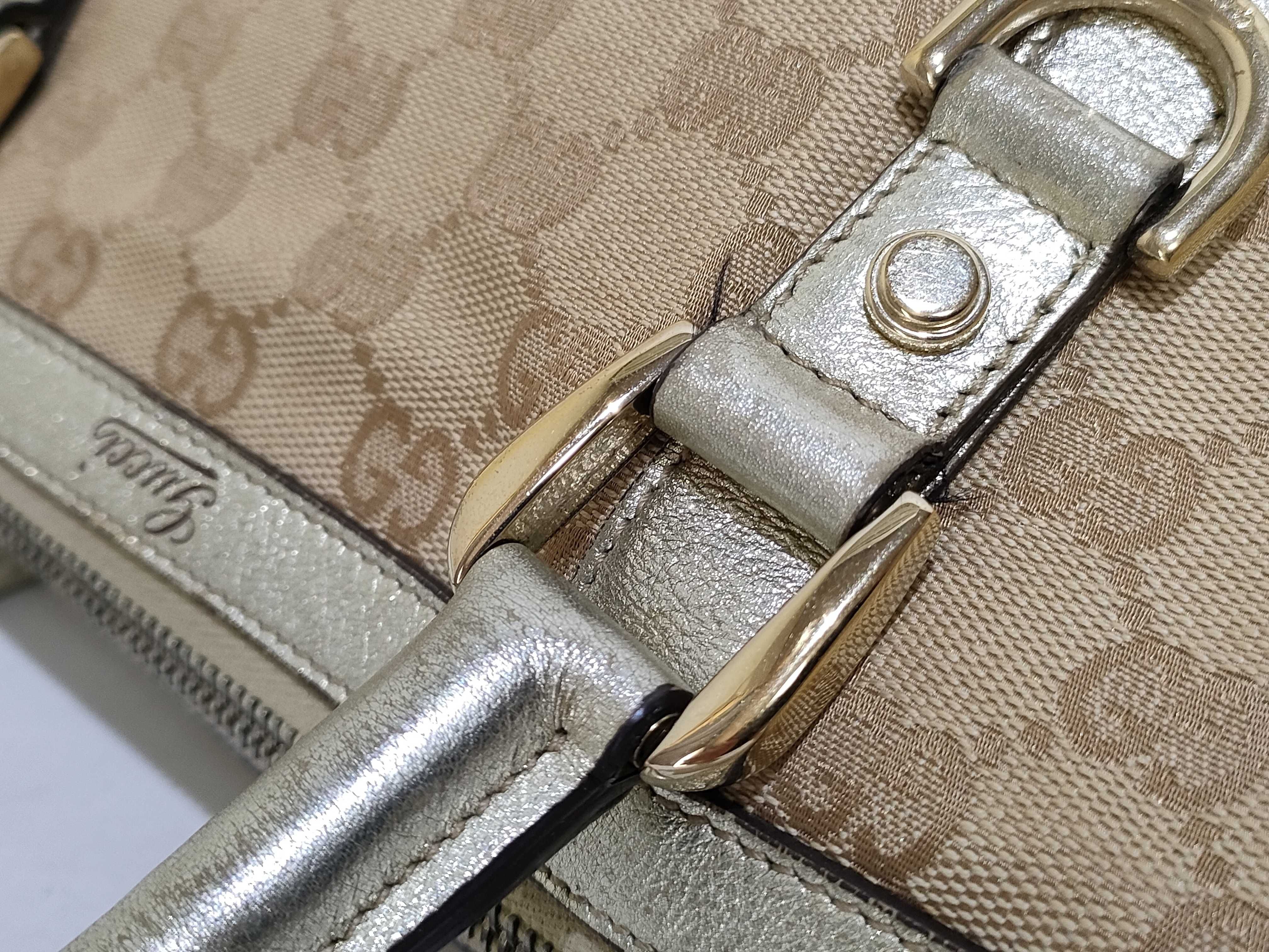 GG Canvas Abbey Mini Boston Bag — view 5