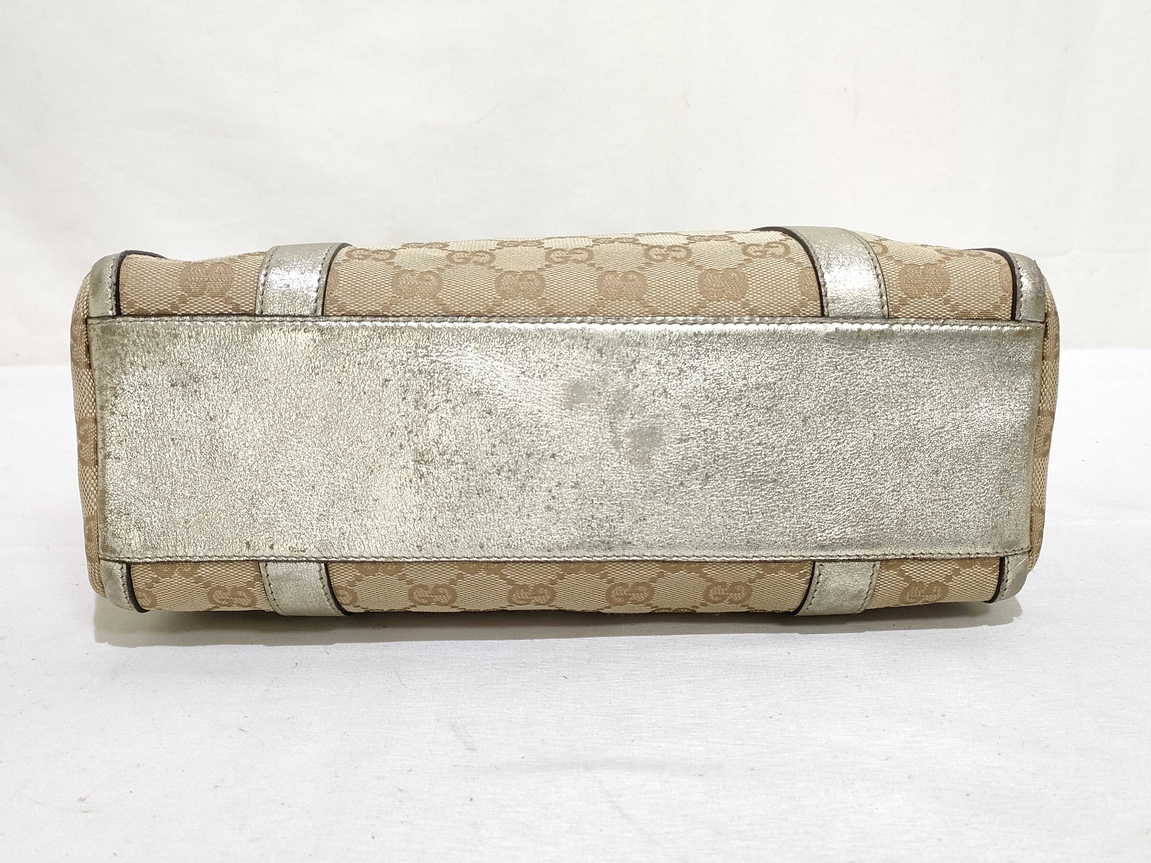 GG Canvas Abbey Mini Boston Bag — view 7