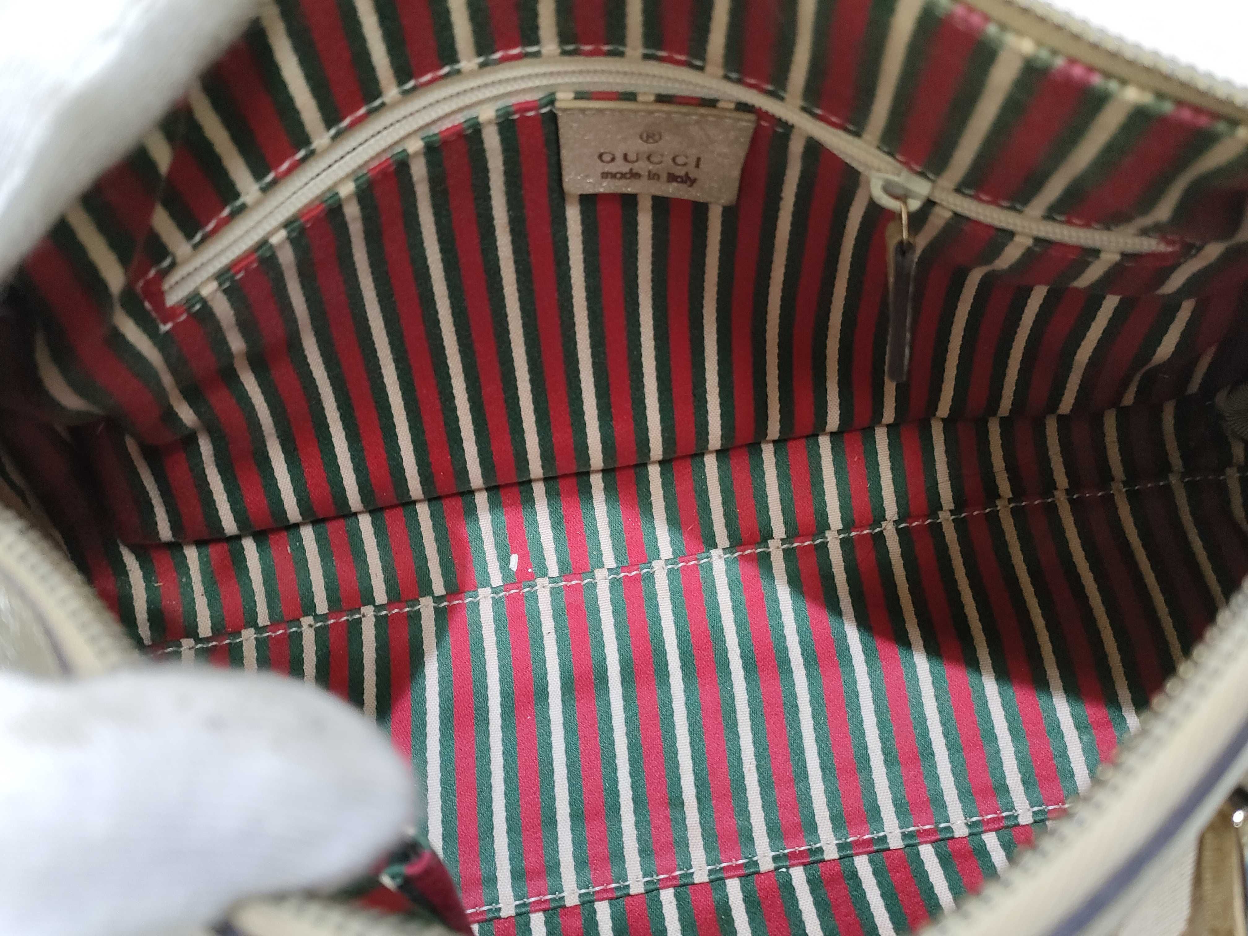 GG Canvas Abbey Mini Boston Bag — view 9