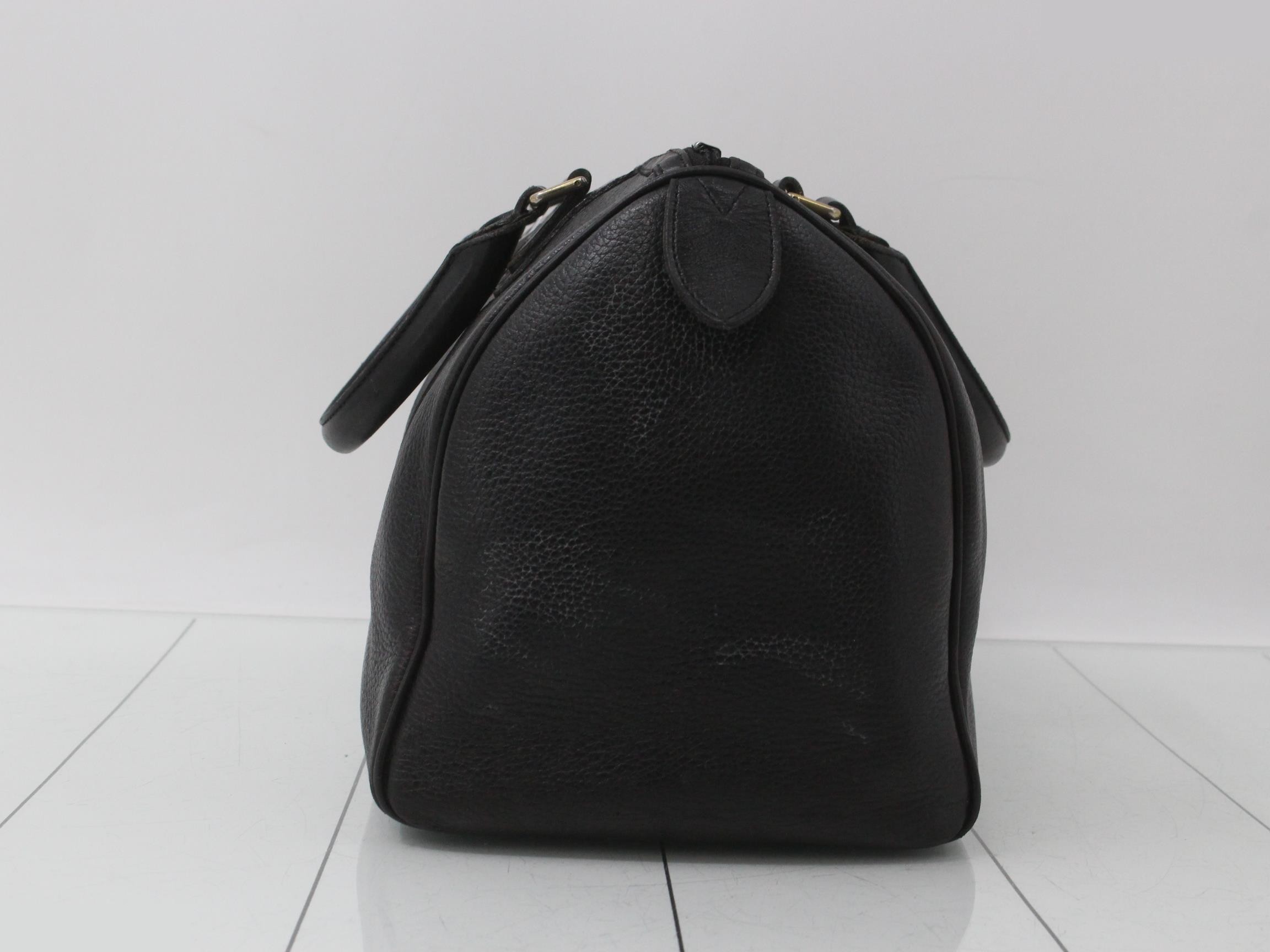 Burberrys Leather Handbag Mini Boston — view 3