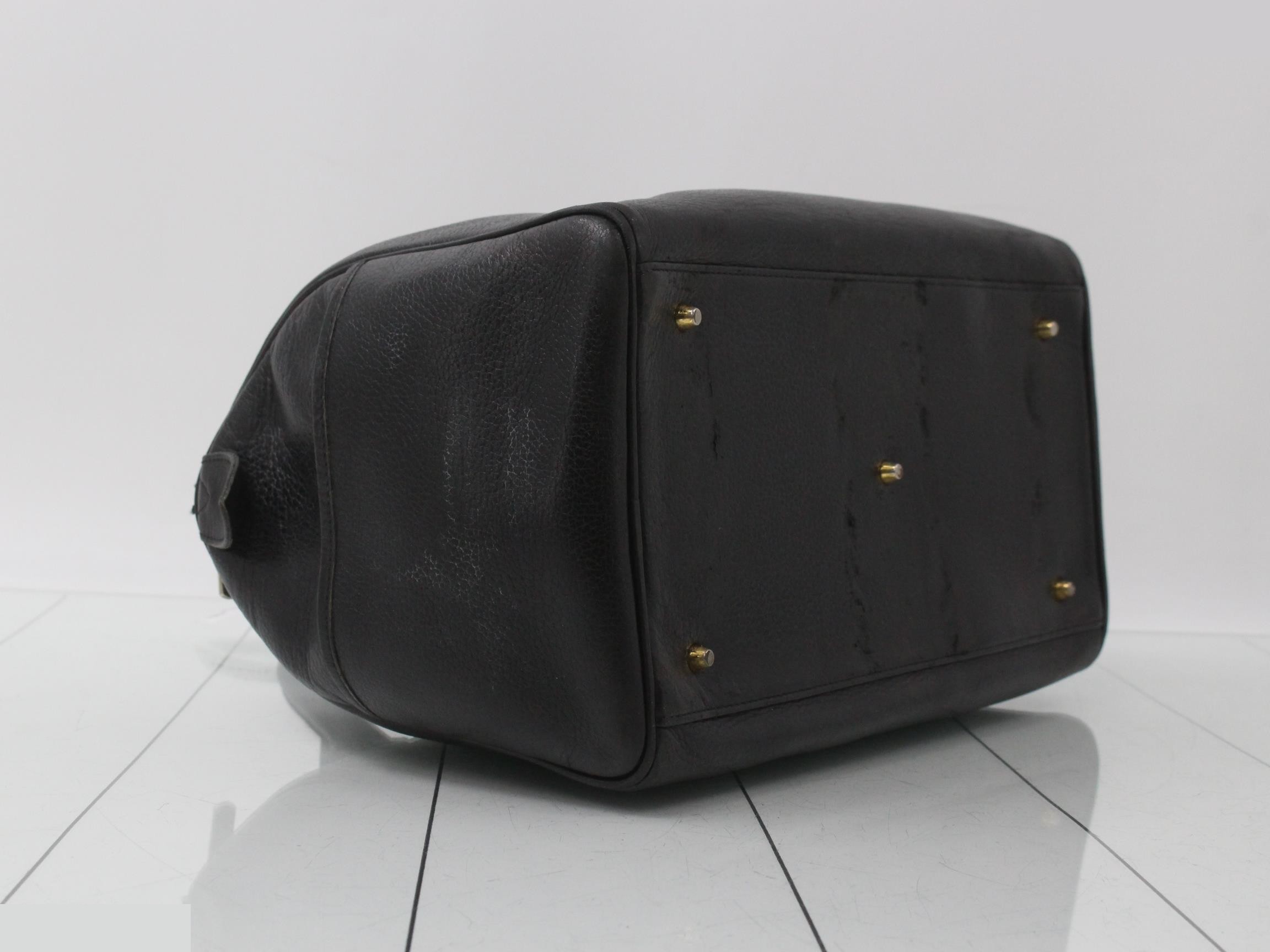 Burberrys Leather Handbag Mini Boston — view 5