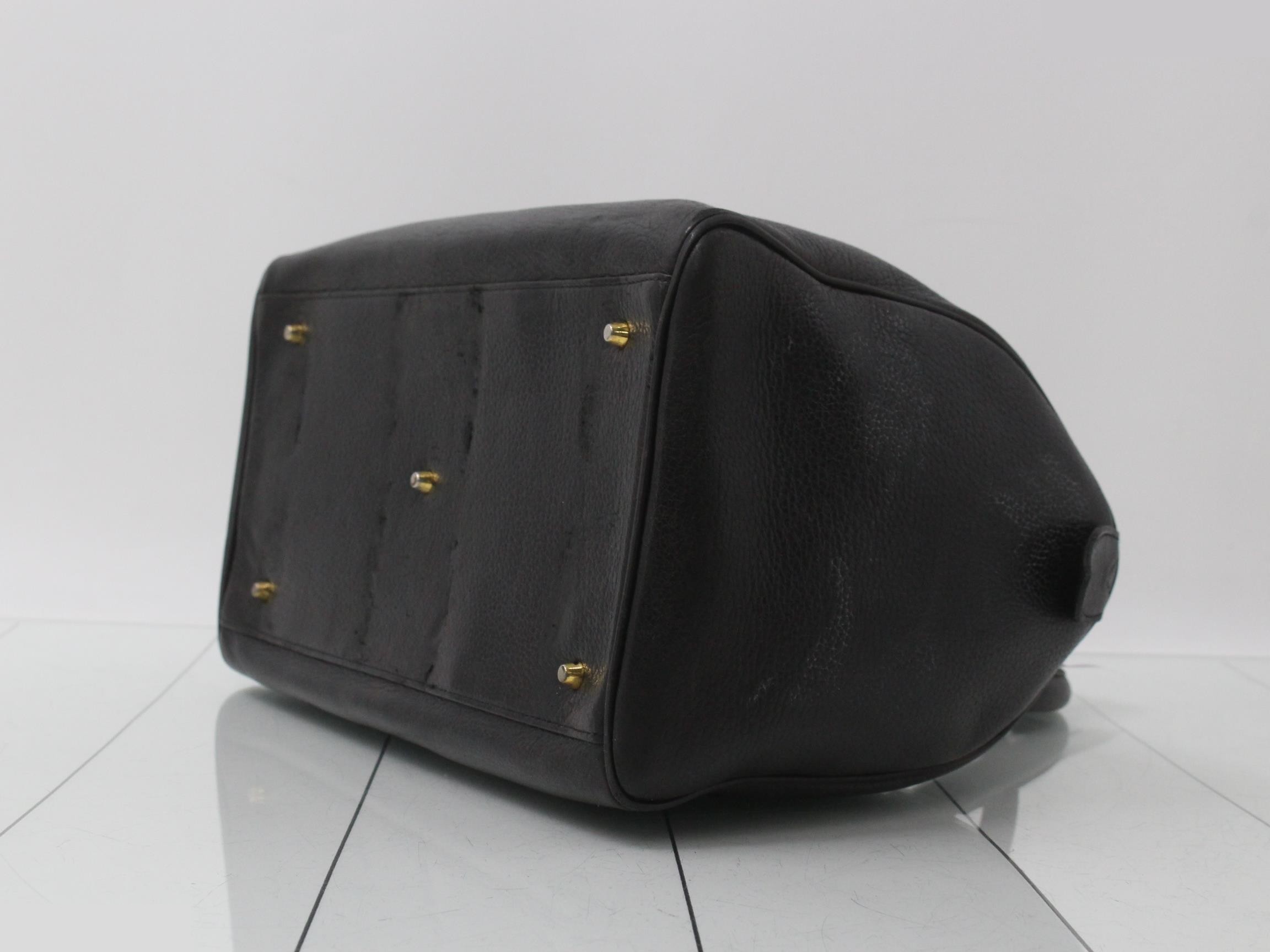 Burberrys Leather Handbag Mini Boston — view 6