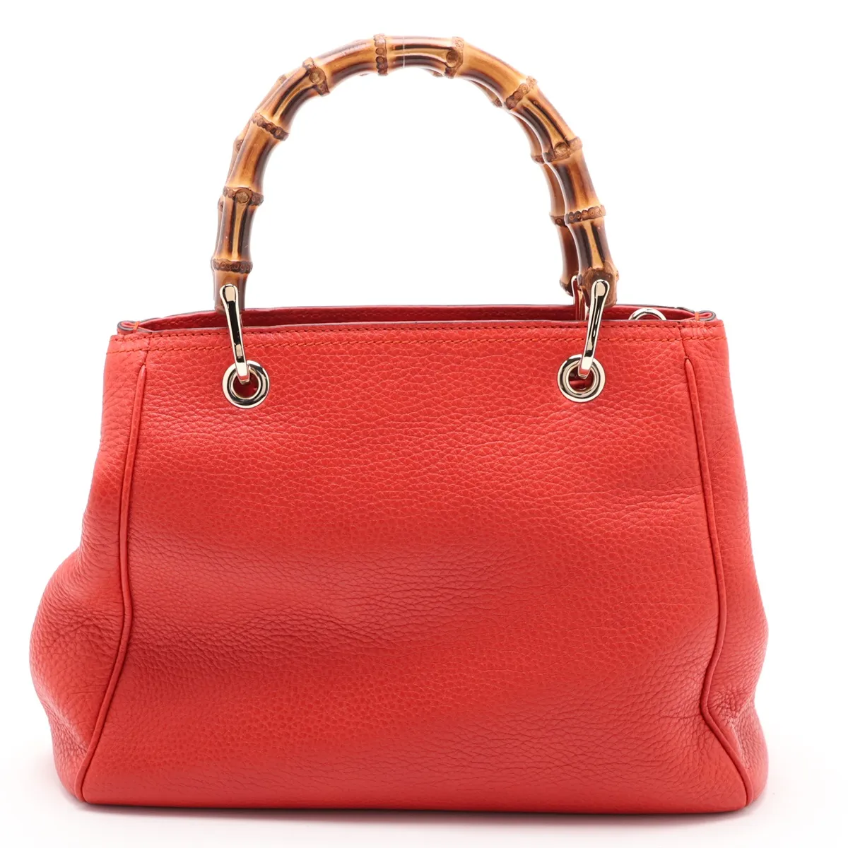 Bamboo 336032 Leather 2-Way Handbag Red — view 2