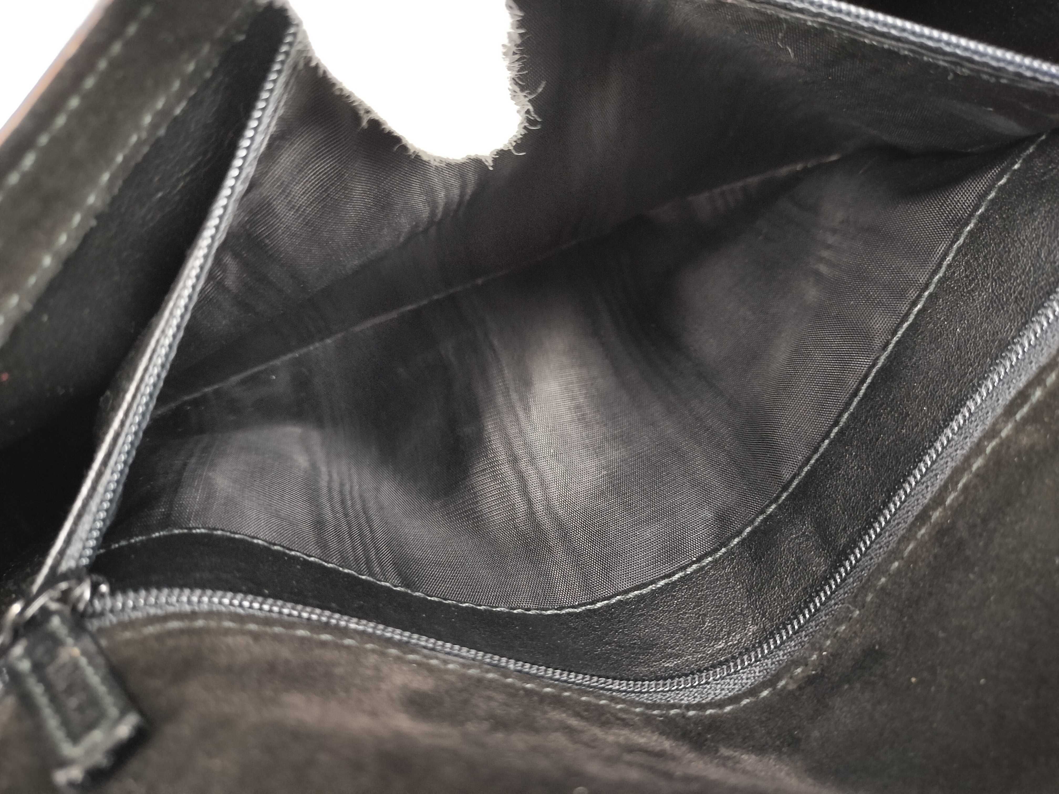 Turnlock Leather Shoulder Bag — view 11