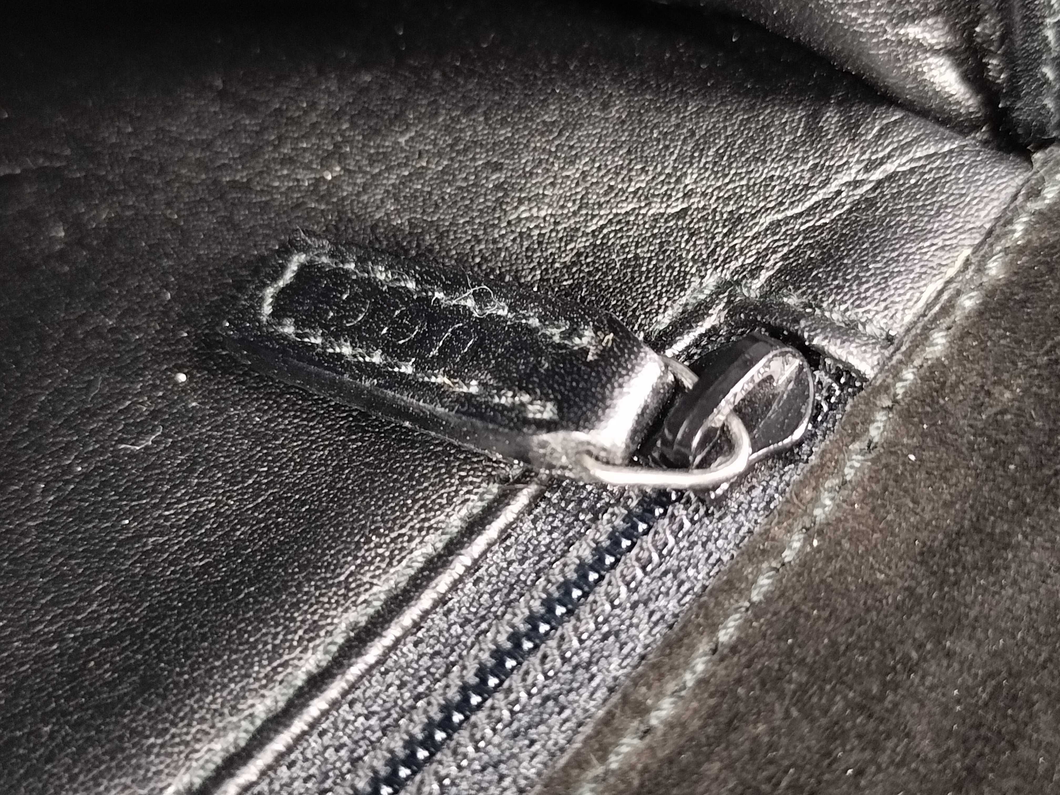 Turnlock Leather Shoulder Bag — view 14