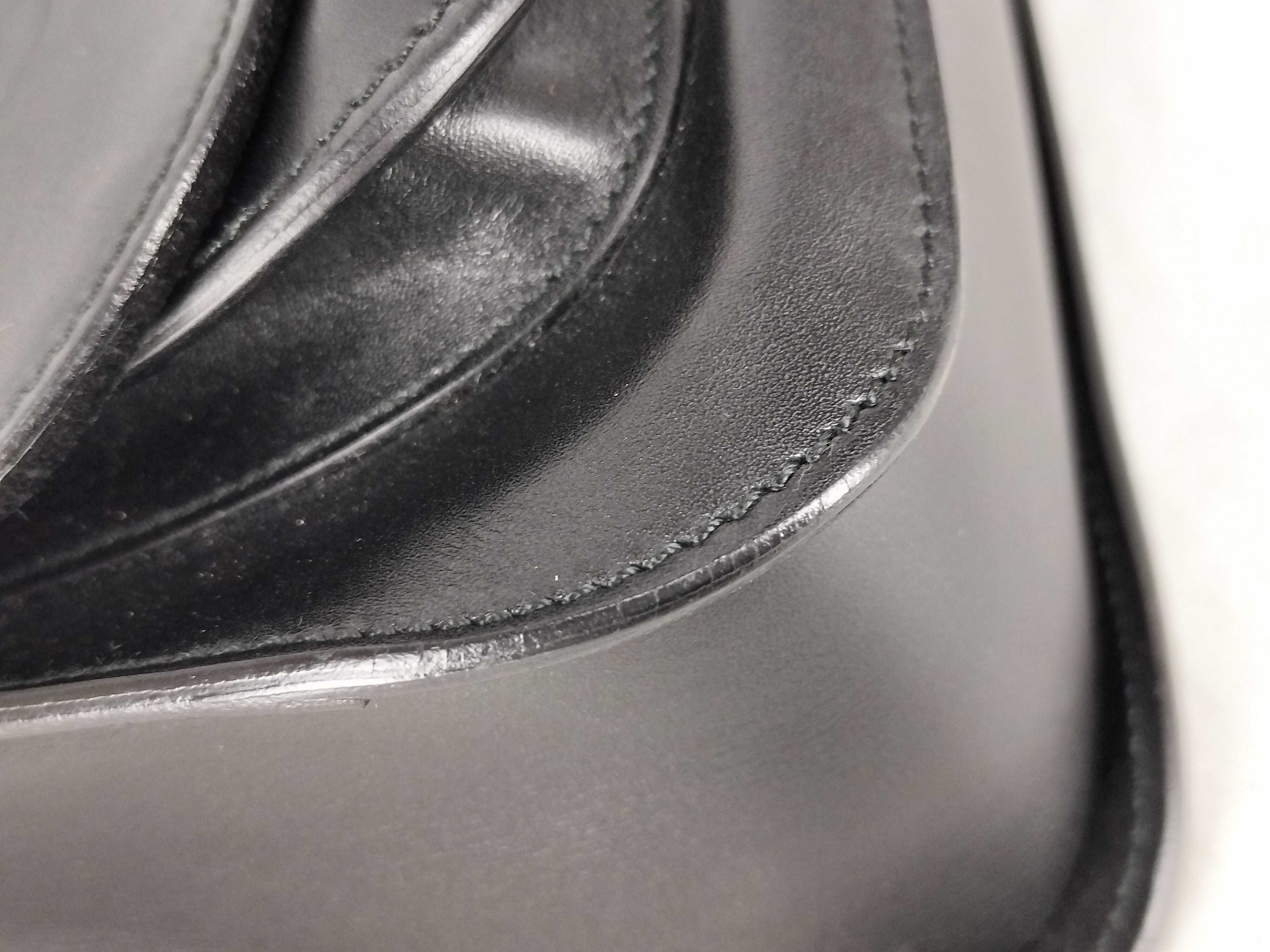 Turnlock Leather Shoulder Bag — view 6