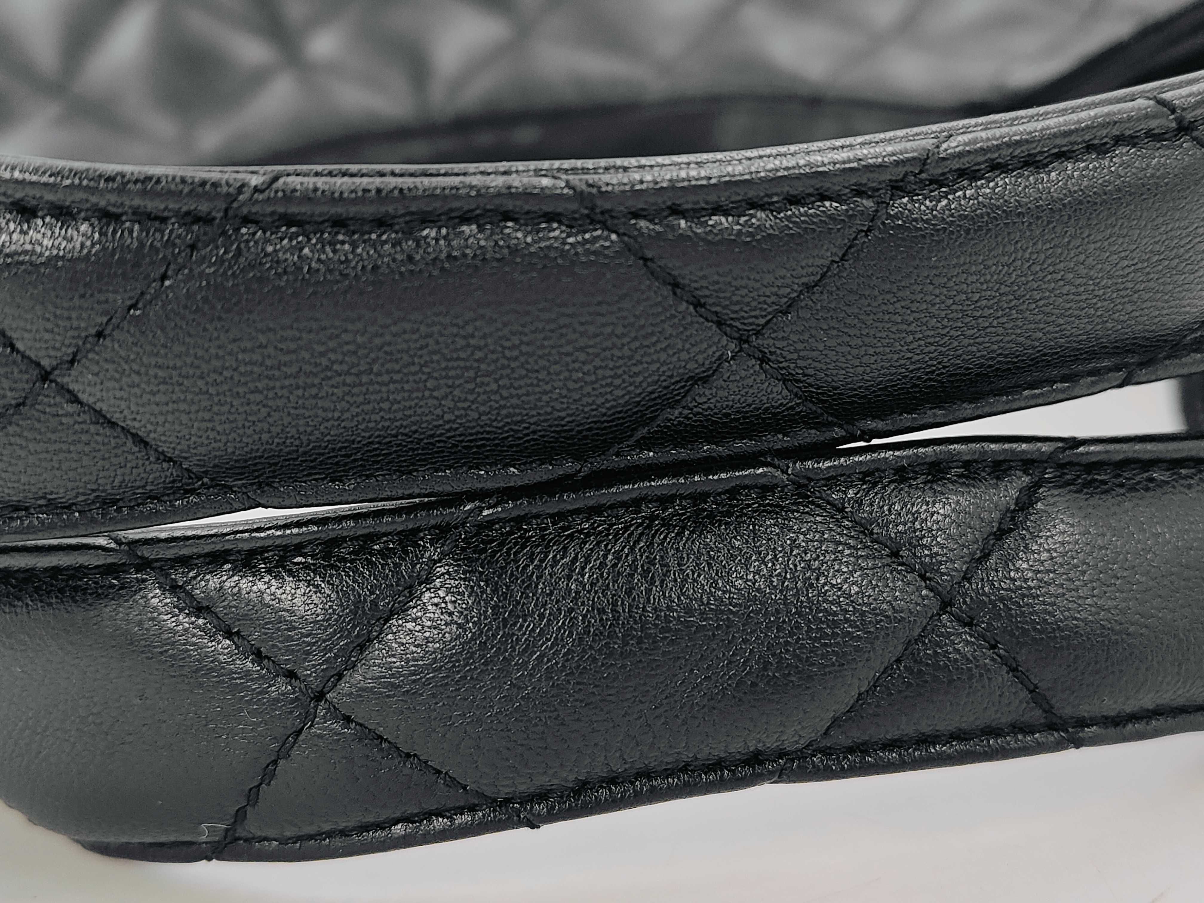 Black Quilted Medium Parent-Child Bag — view 4