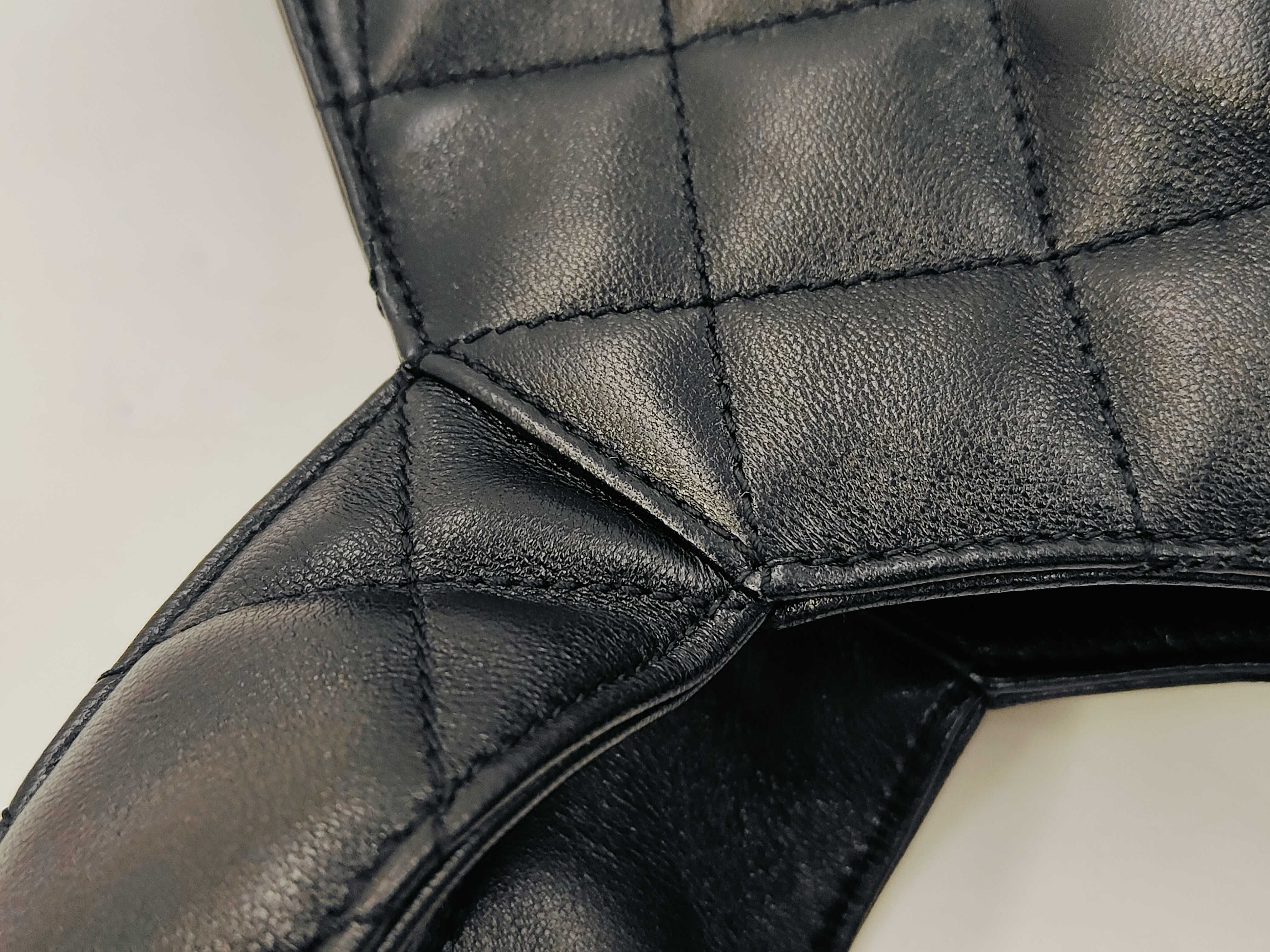 Black Quilted Medium Parent-Child Bag — view 5