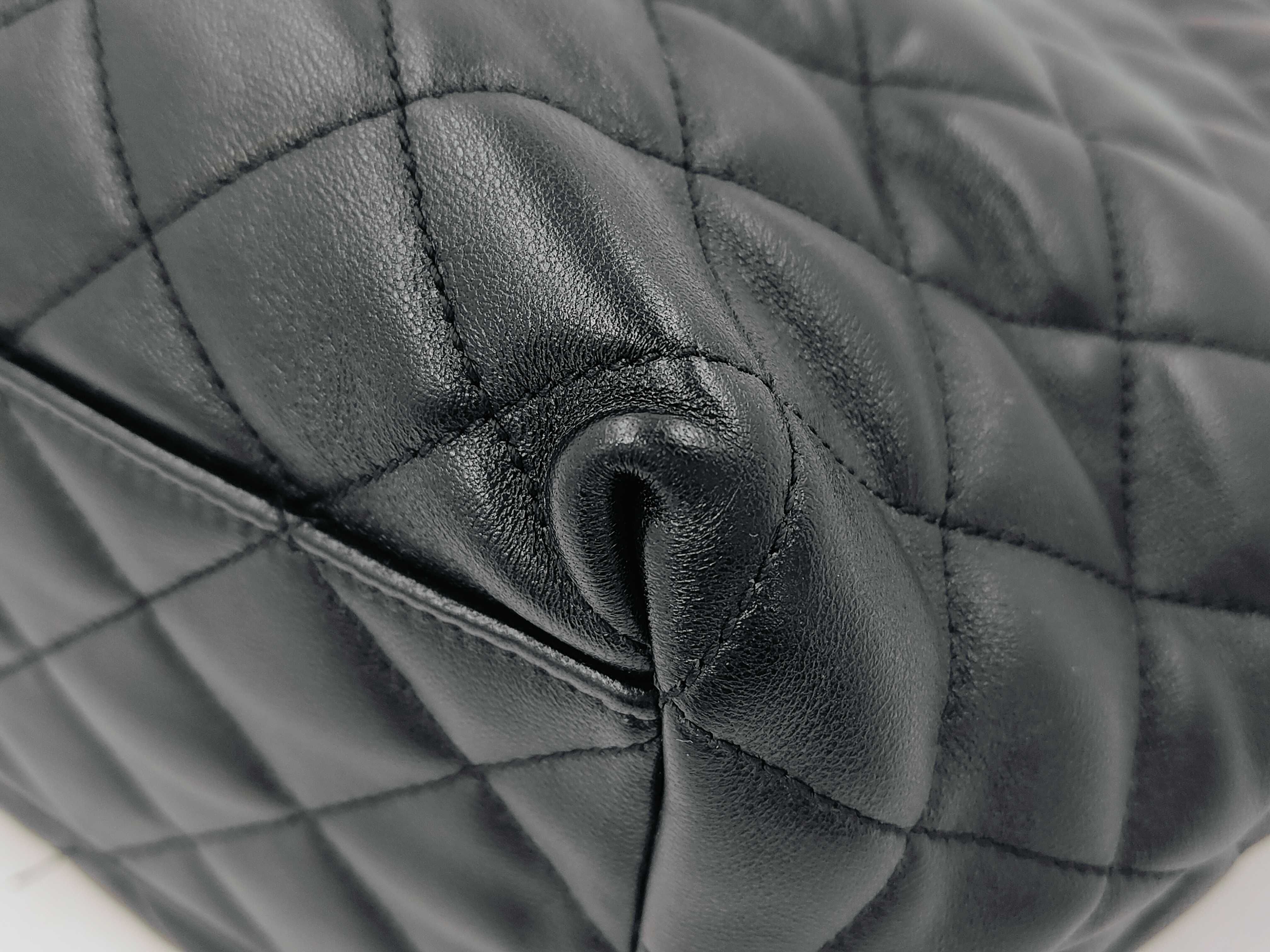 Black Quilted Medium Parent-Child Bag — view 7