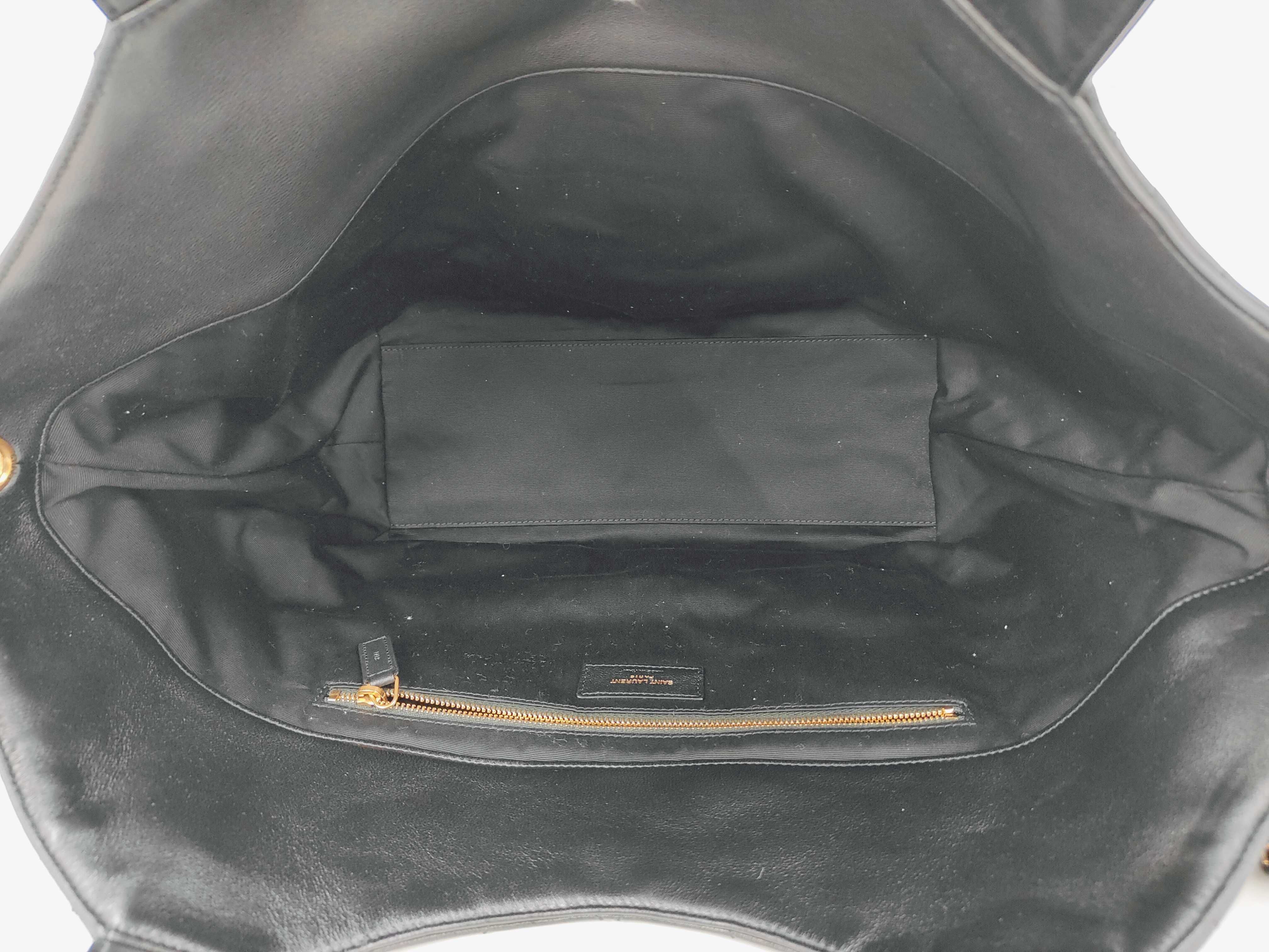 Black Quilted Medium Parent-Child Bag — view 8