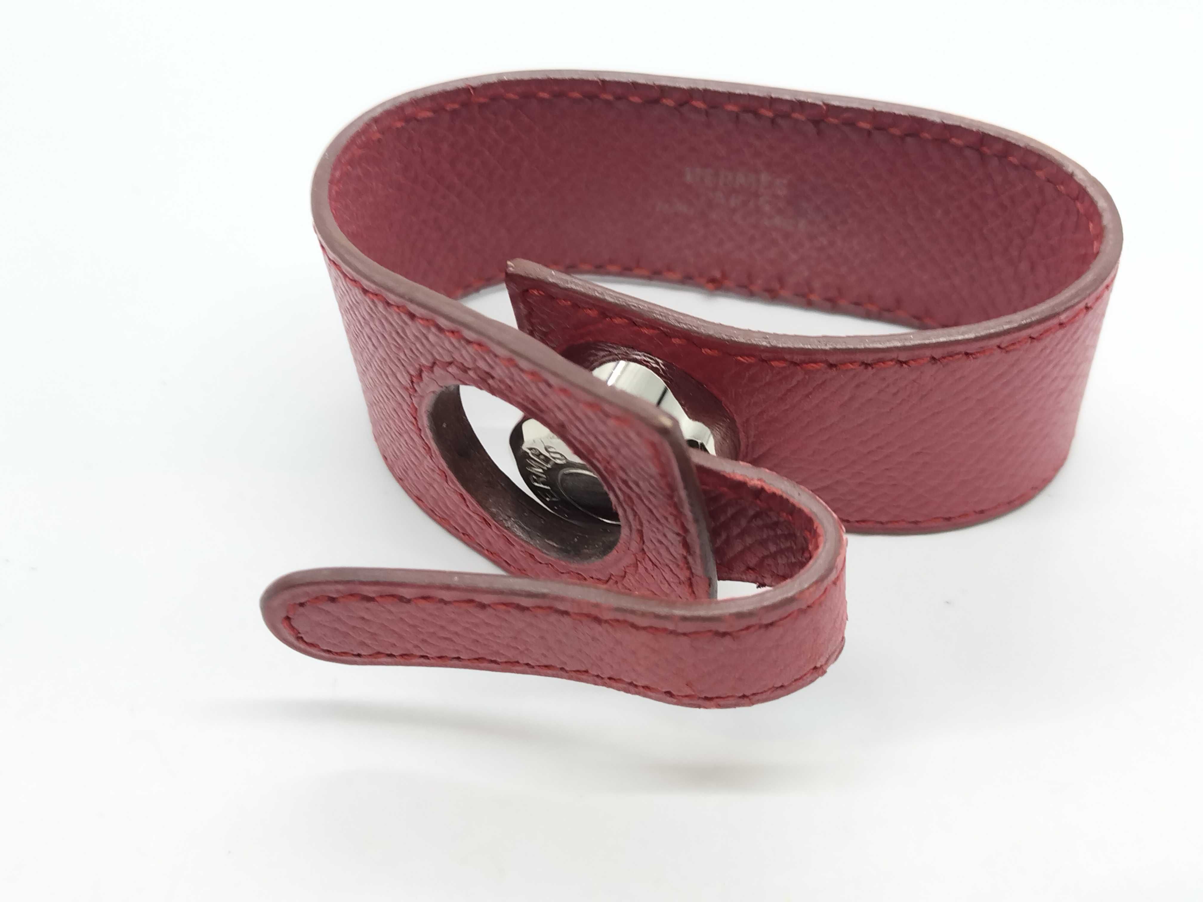 Sellier Bracelet, Red, Bracelet/Bangle — view 5