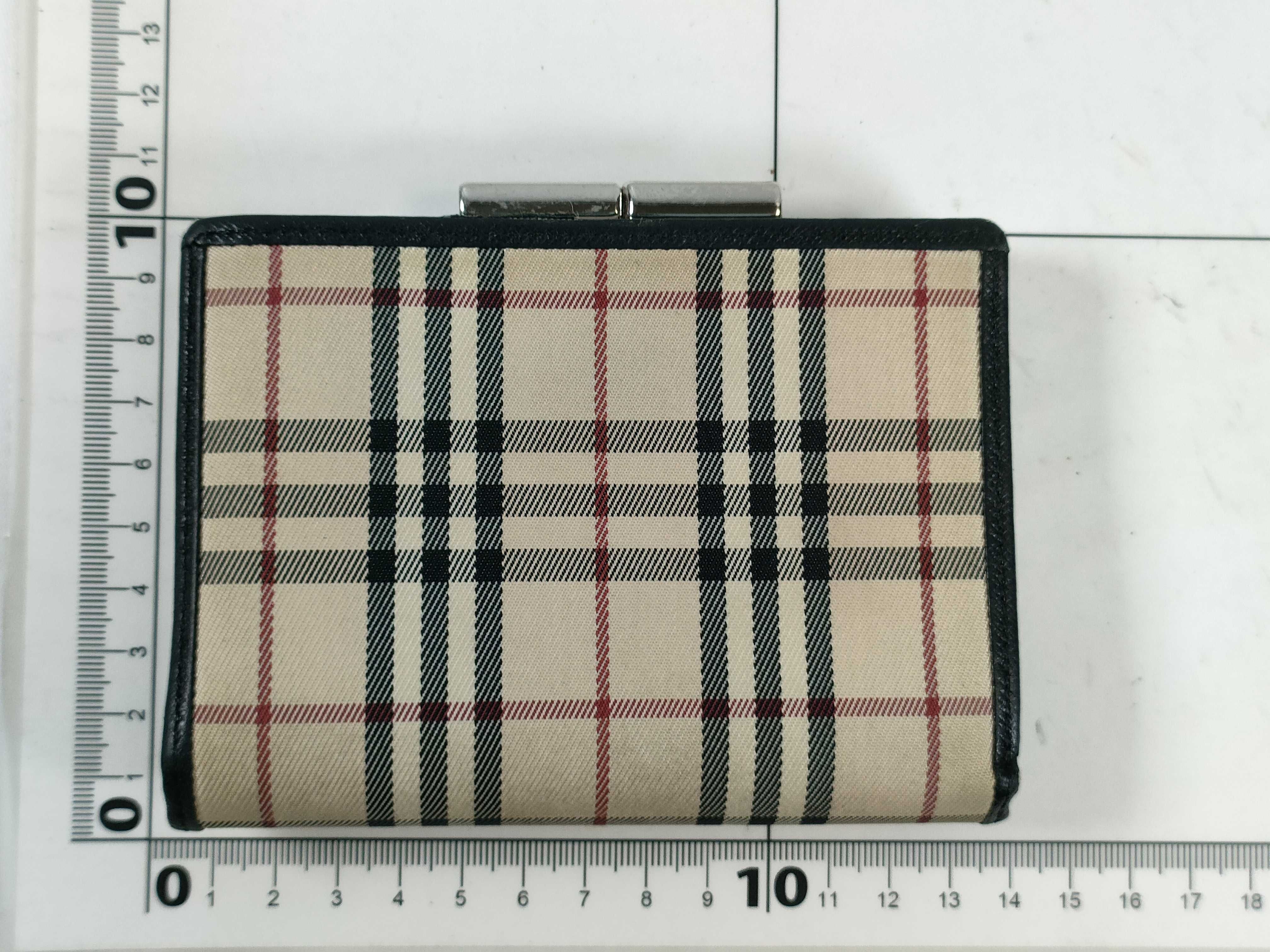Checkered Clasp Bi-fold Wallet — view 2