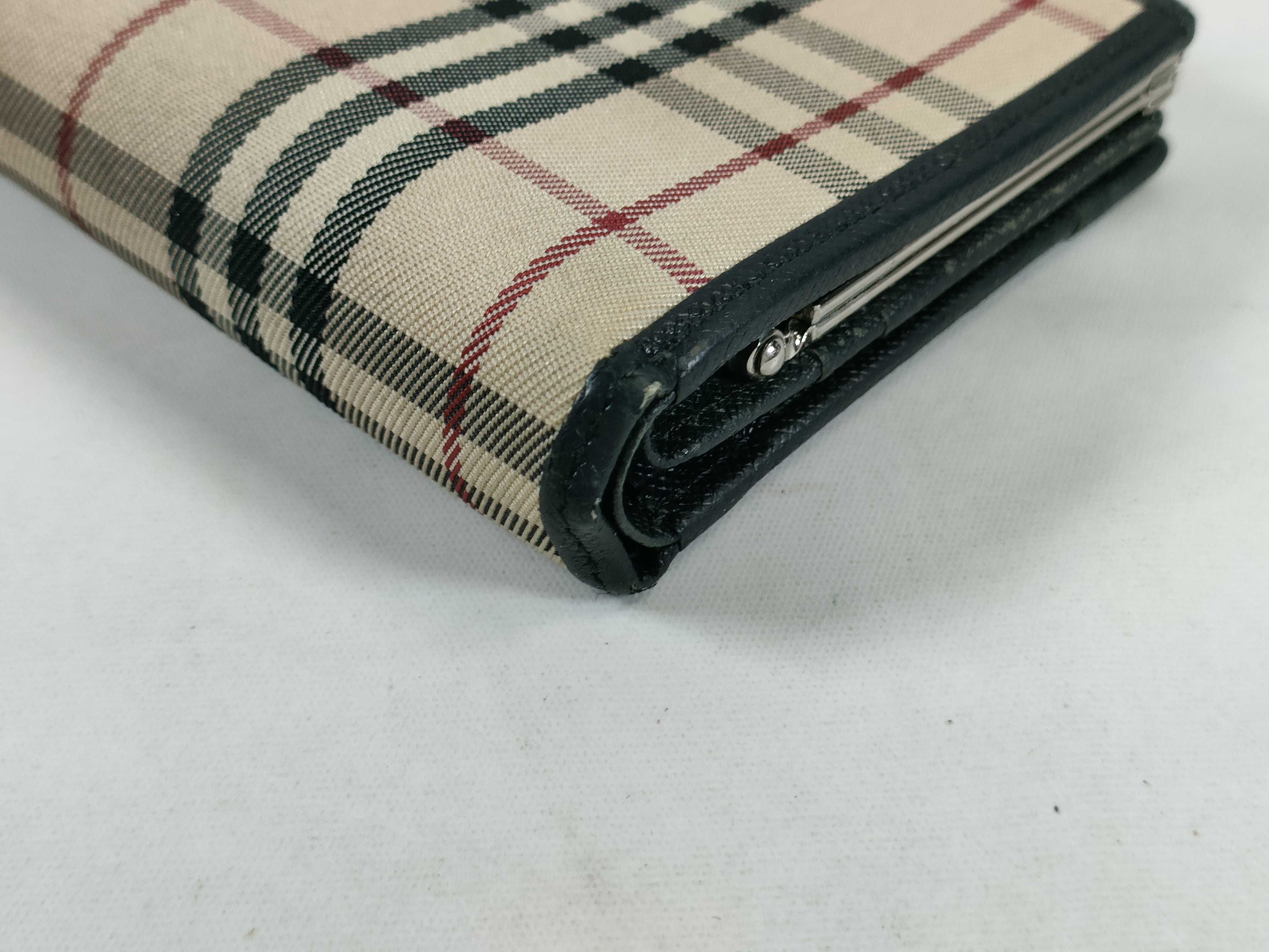 Checkered Clasp Bi-fold Wallet — view 3