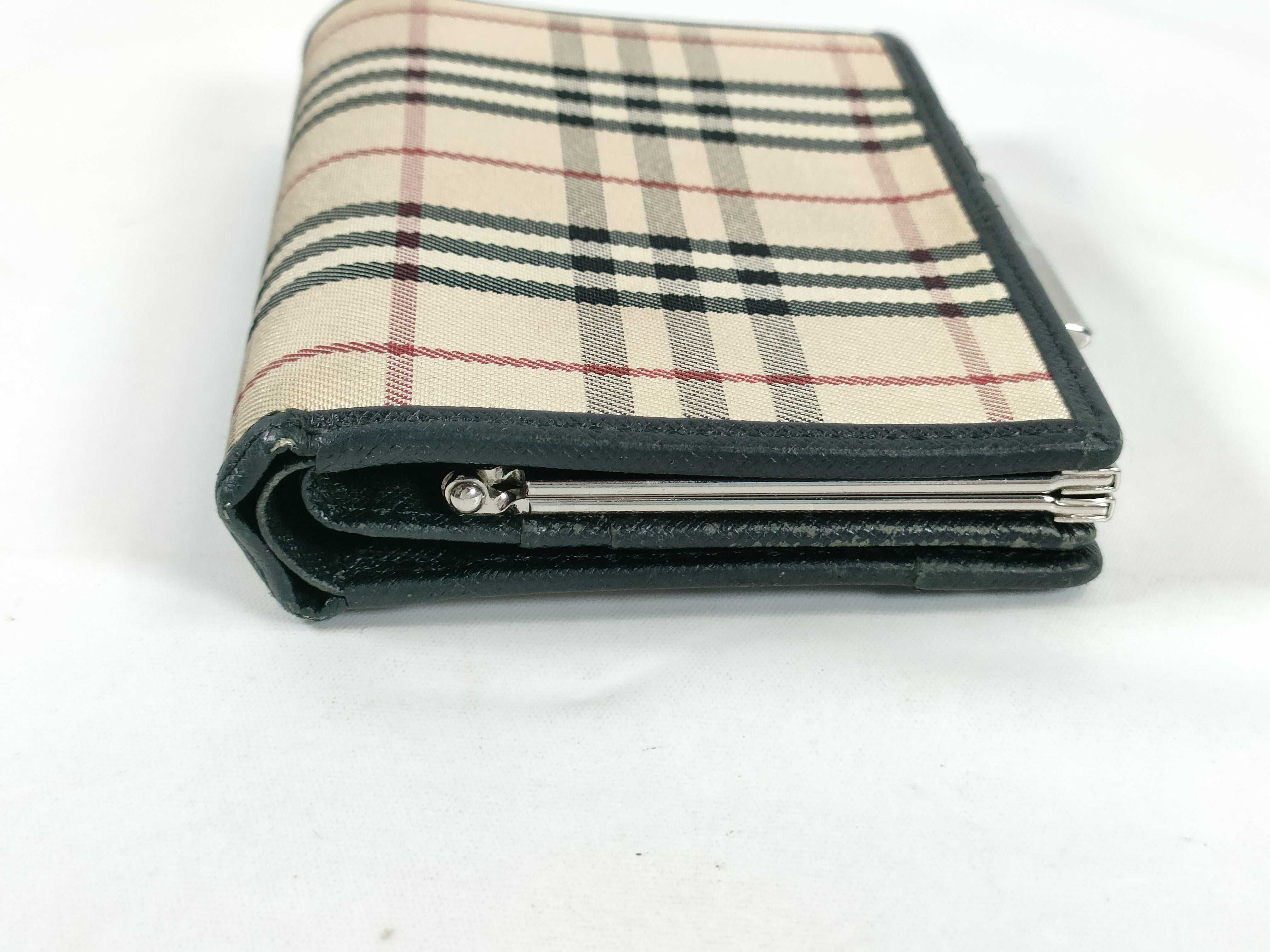 Checkered Clasp Bi-fold Wallet — view 4