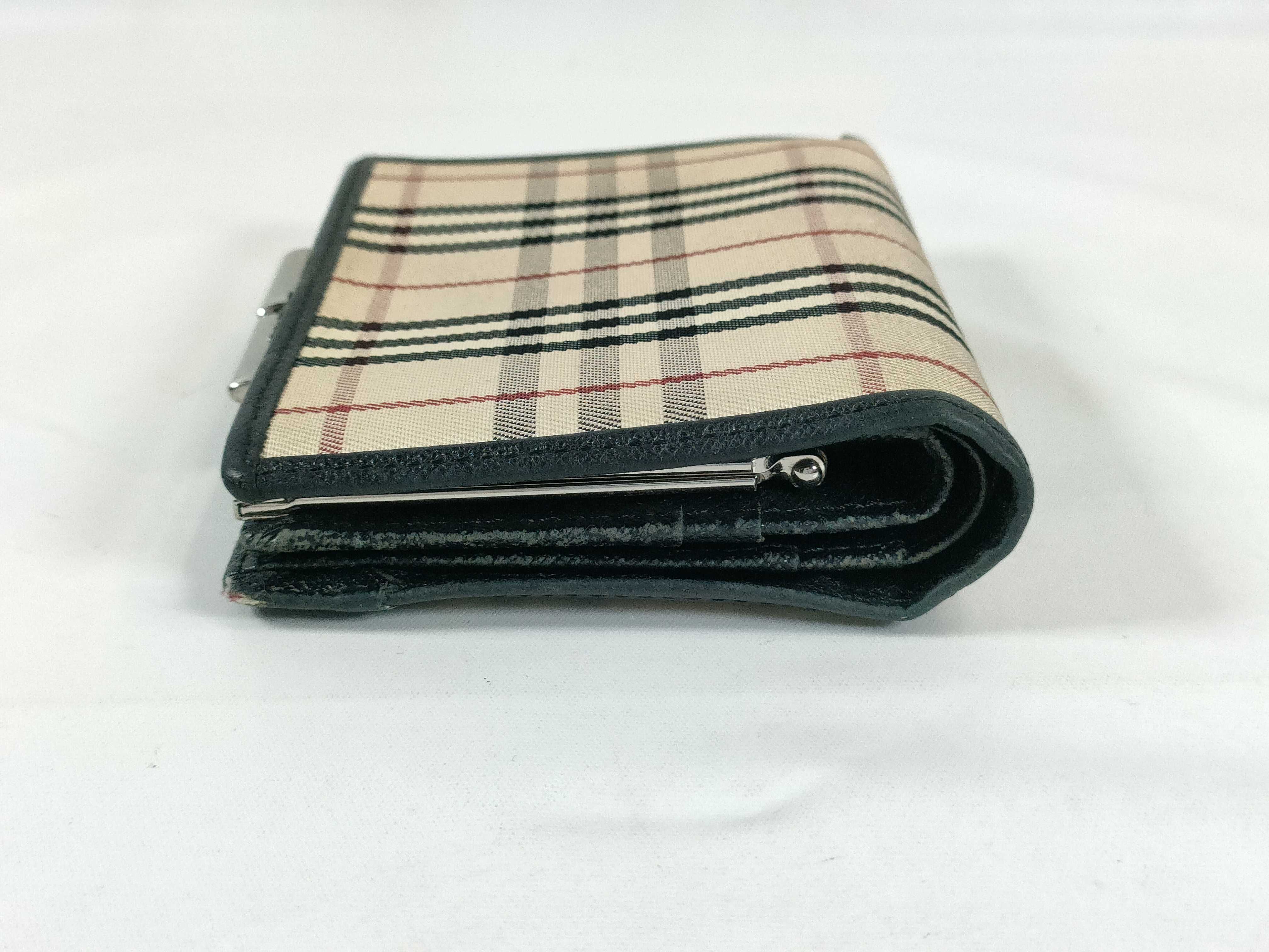 Checkered Clasp Bi-fold Wallet — view 6