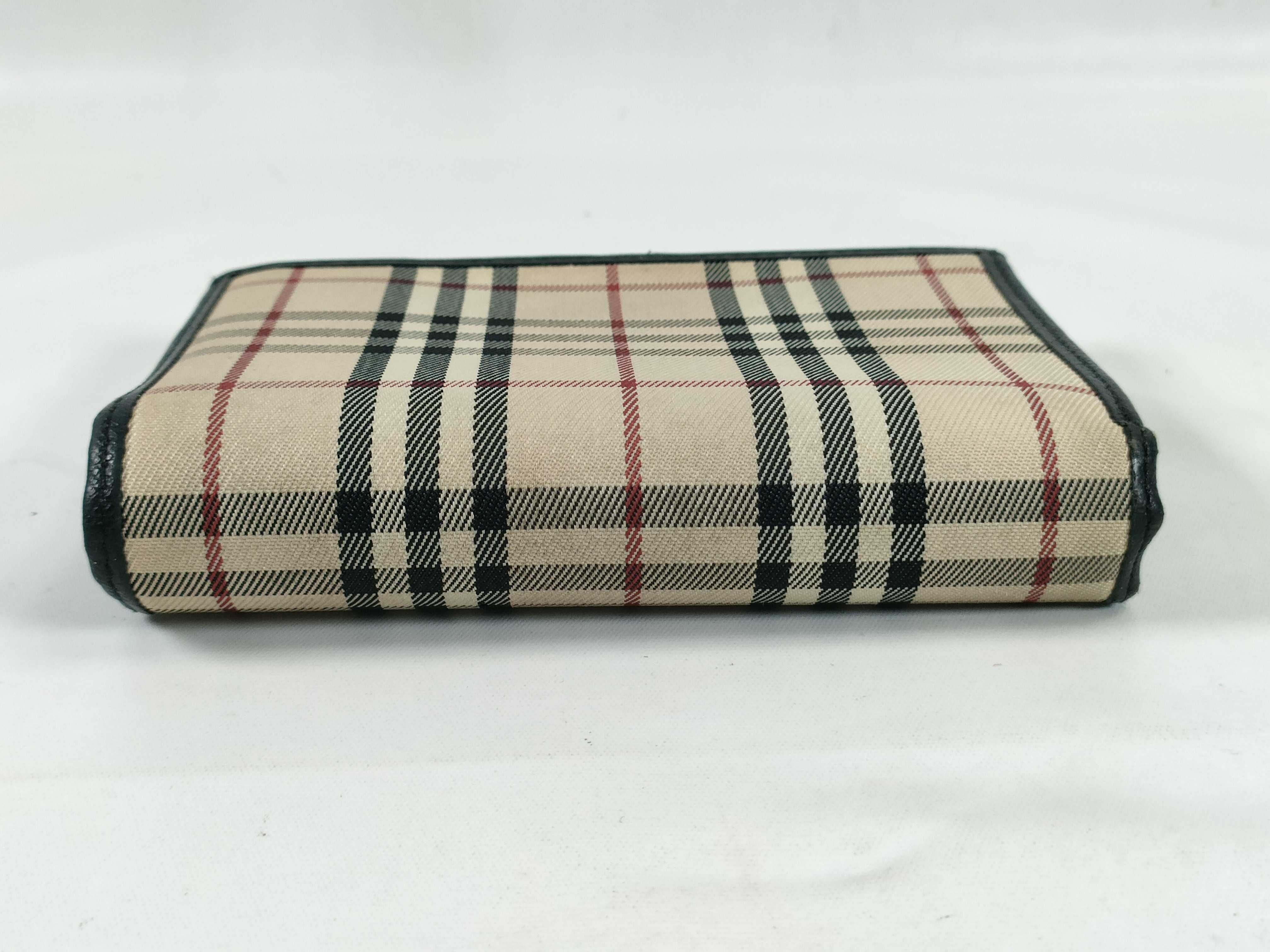 Checkered Clasp Bi-fold Wallet — view 7