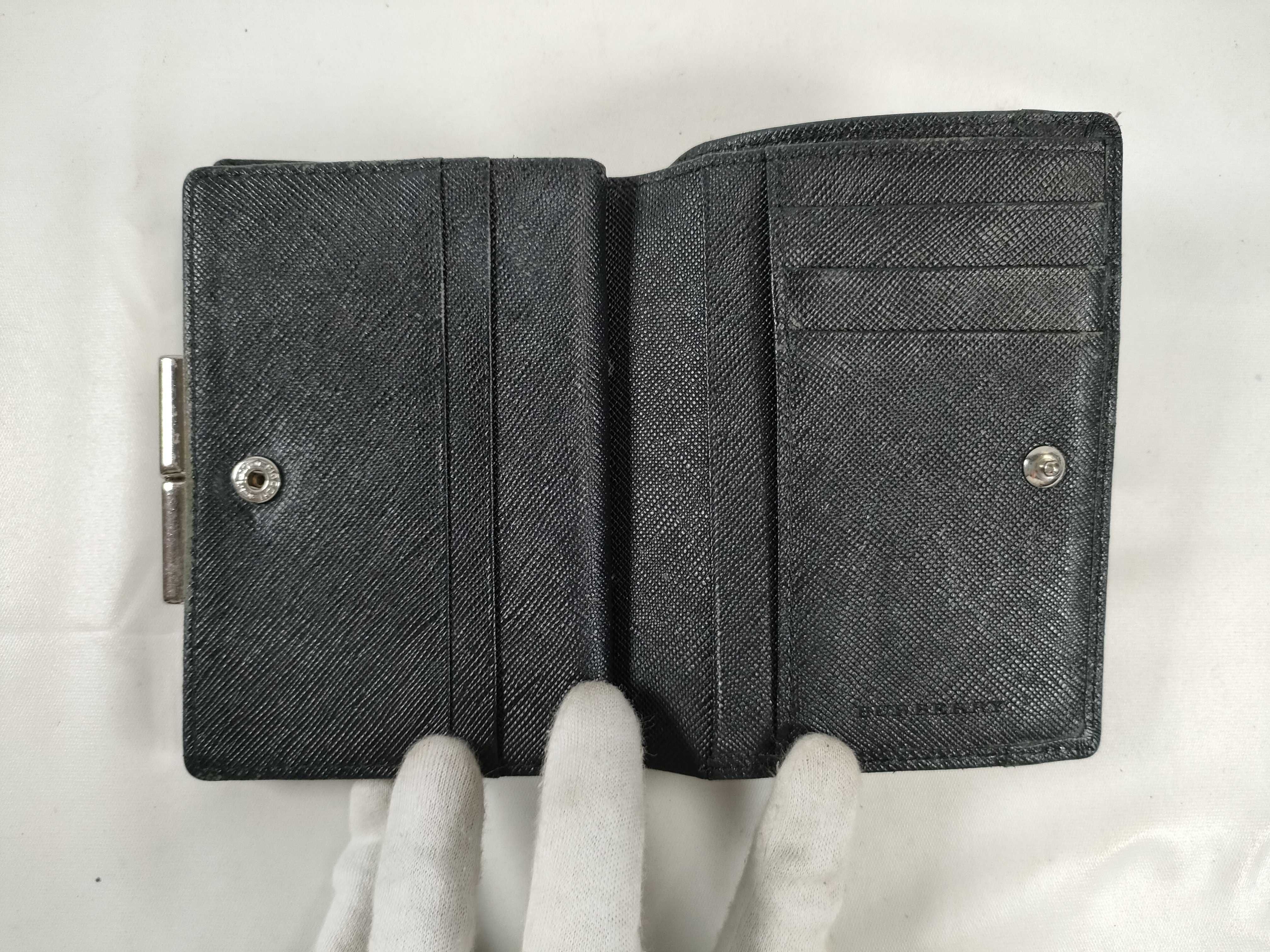 Checkered Clasp Bi-fold Wallet — view 8