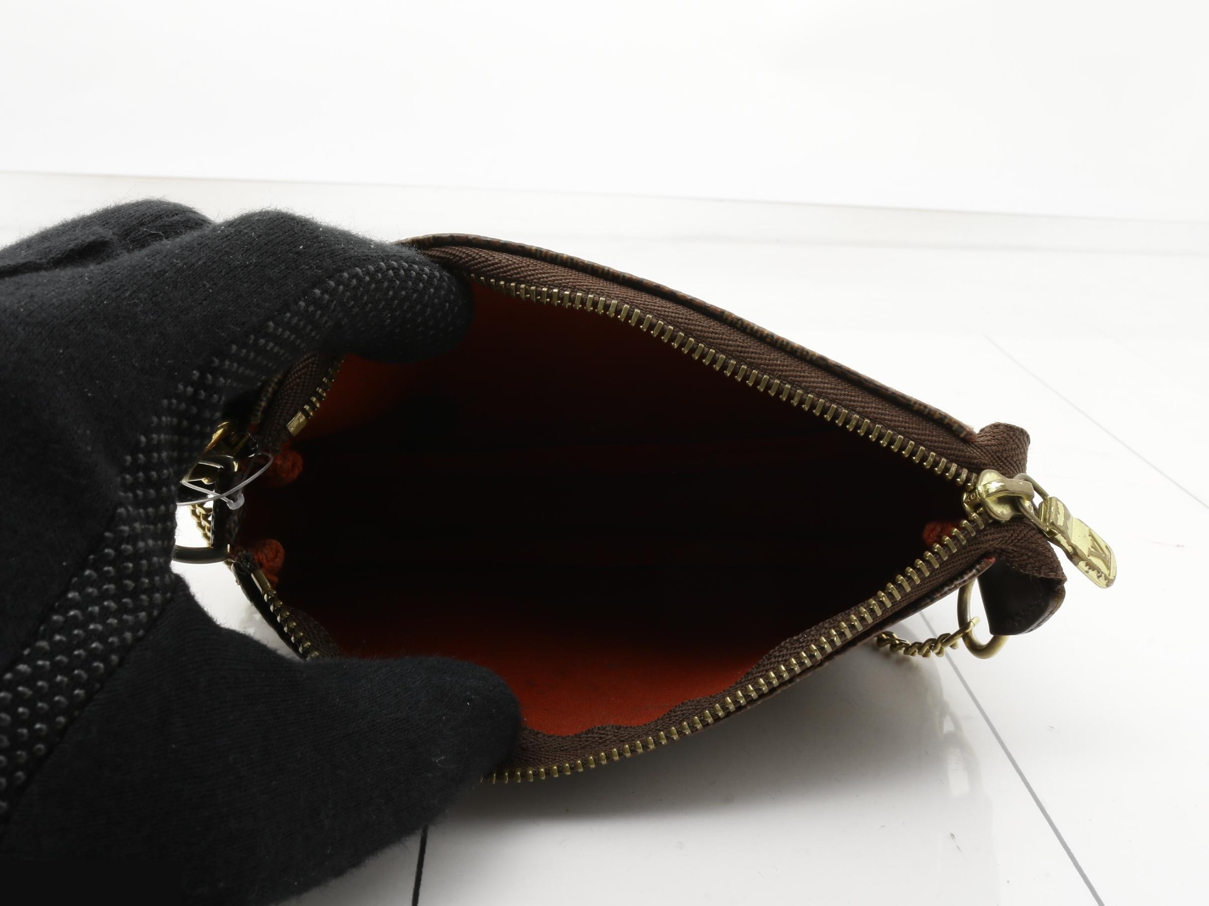 Damier Mini Pochette Accessoires Pouch — view 4