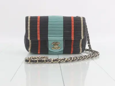 Leather Mini Matelassé