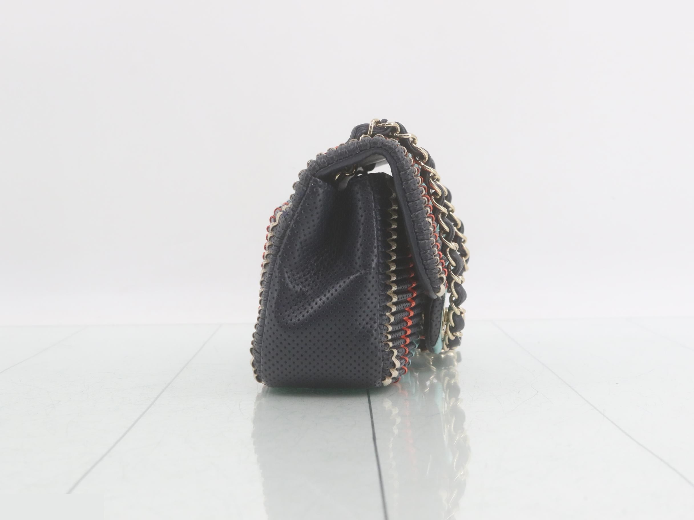 Leather Mini Matelassé — view 4