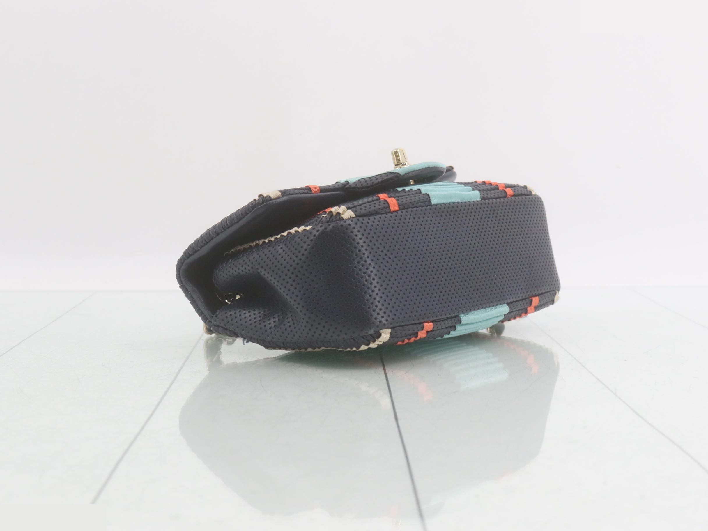 Leather Mini Matelassé — view 5