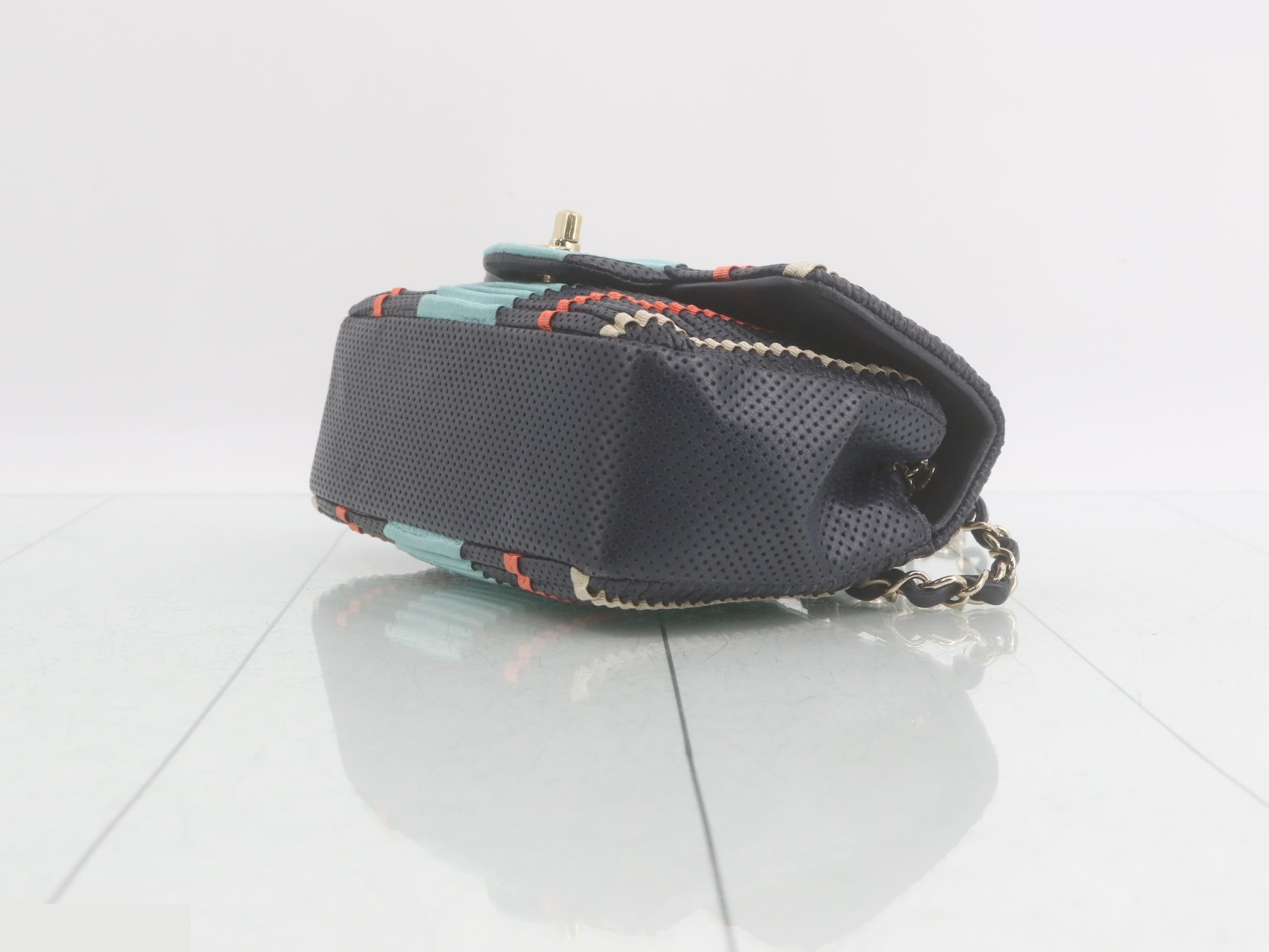 Leather Mini Matelassé — view 6