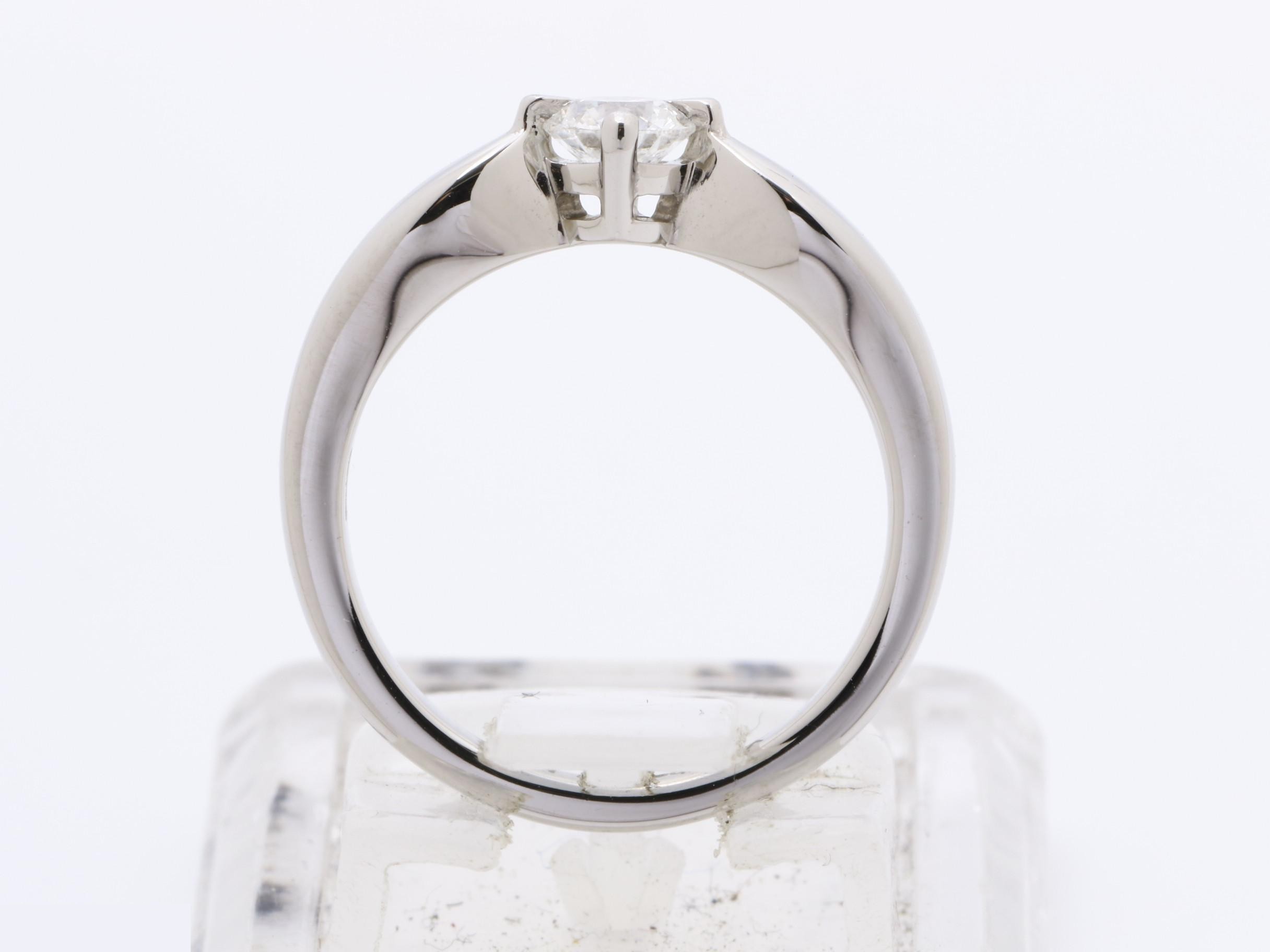 PT950 Bulgari diamond ring, 4.7g, size #7 — view 5