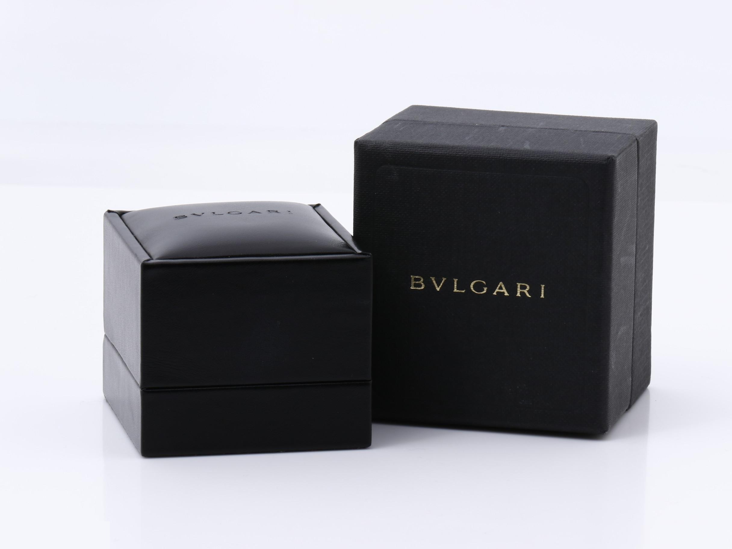 PT950 Bulgari diamond ring, 4.7g, size #7 — view 6