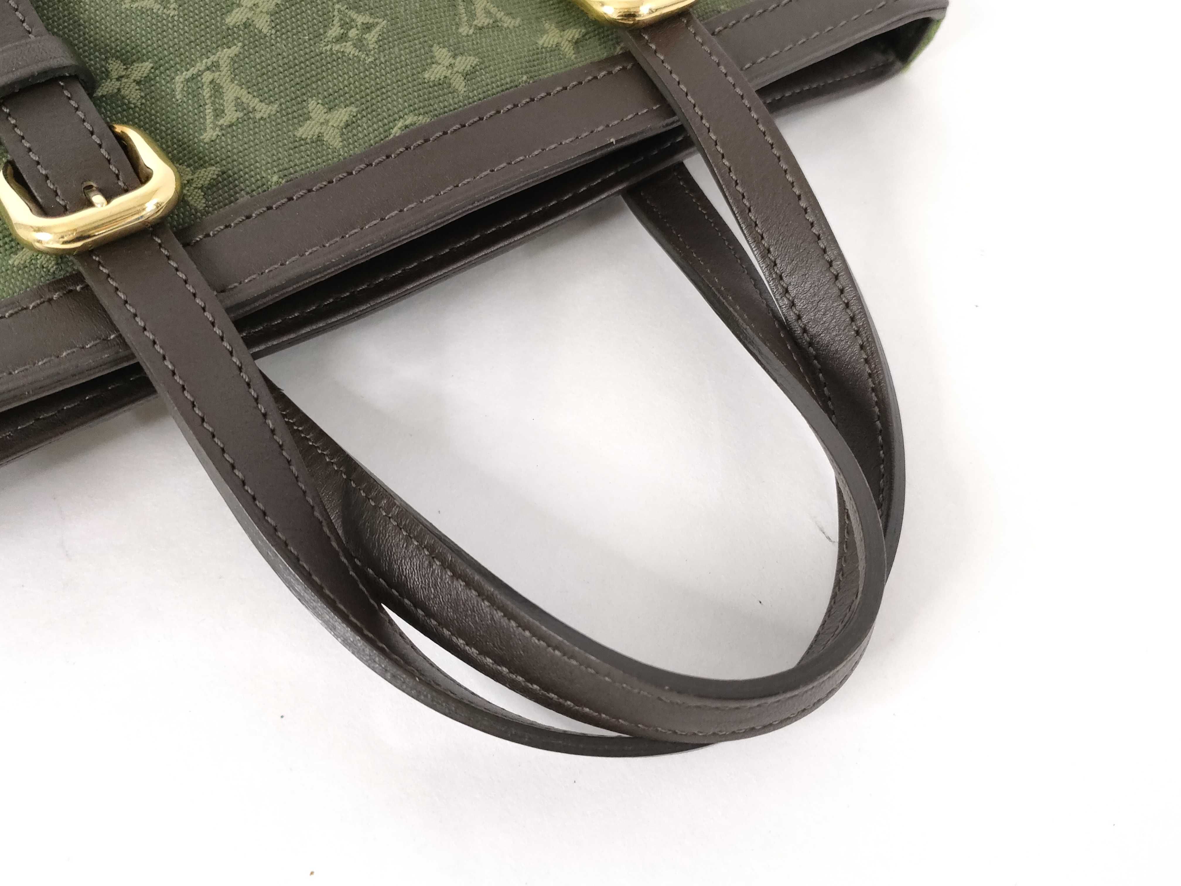 Monogram Mini Louis Vuitton Monogram Mini Framboise 2way TST Khaki M92422 Handbag — view 3
