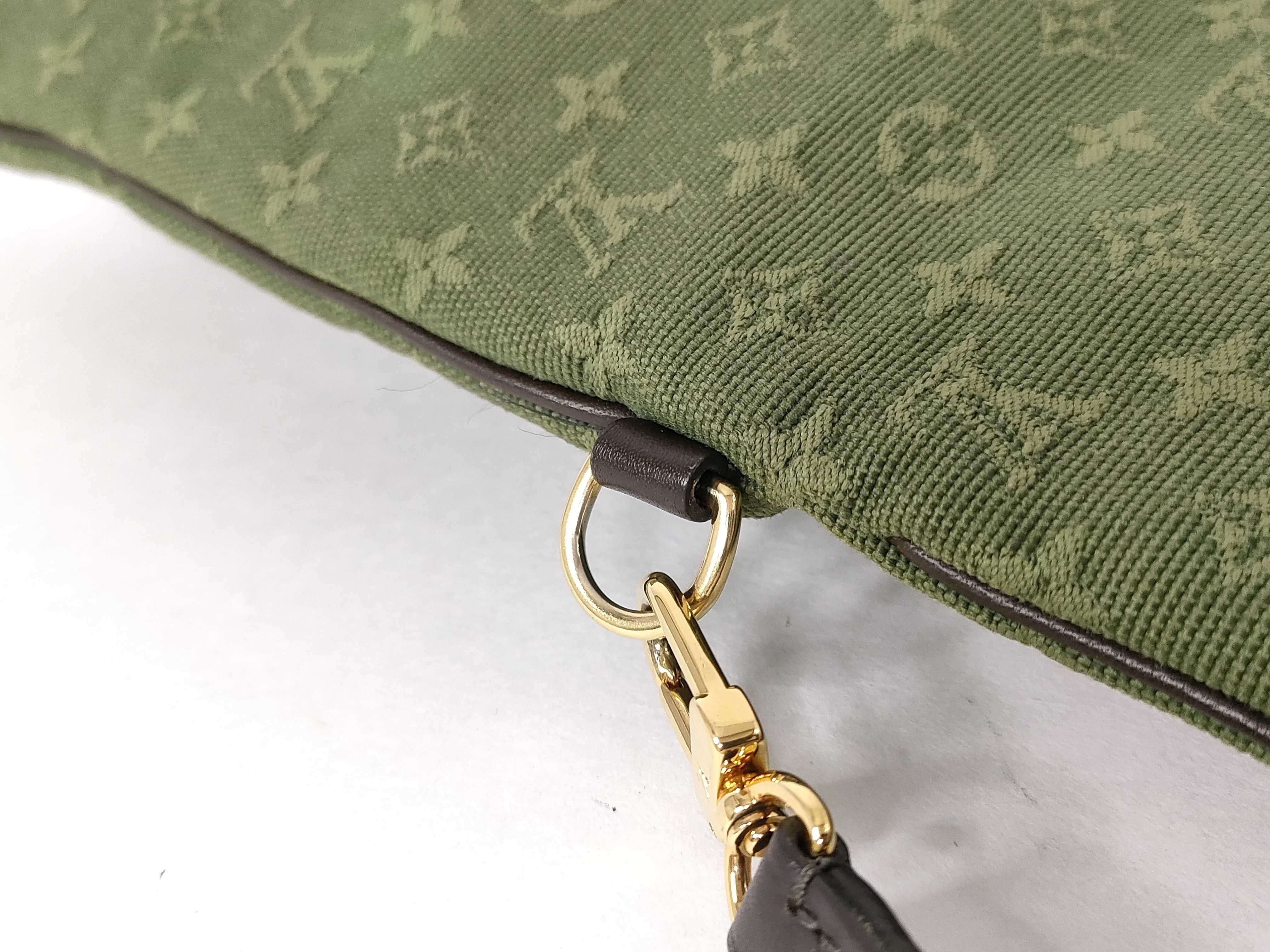 Monogram Mini Louis Vuitton Monogram Mini Framboise 2way TST Khaki M92422 Handbag — view 8