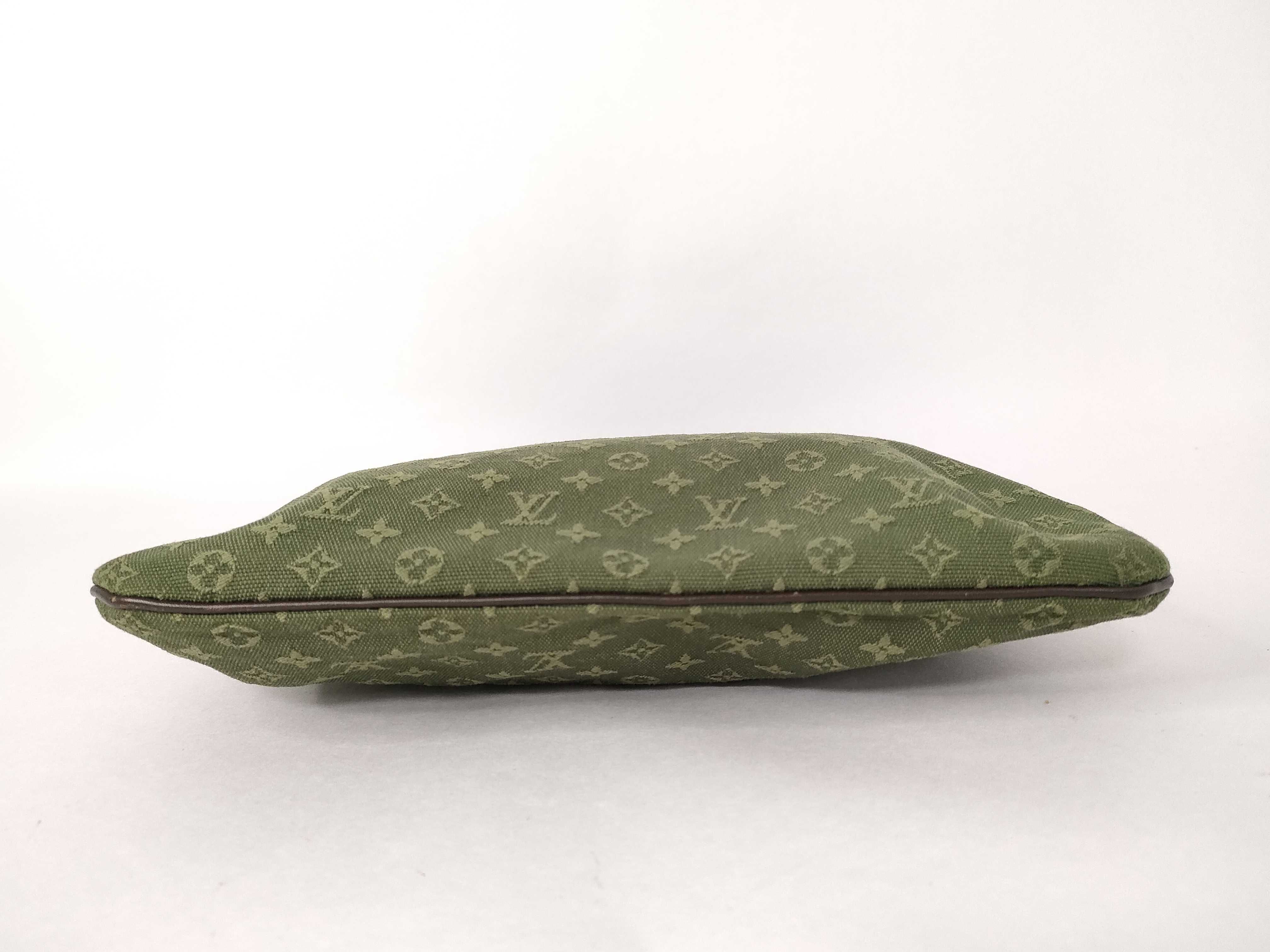 Monogram Mini Louis Vuitton Monogram Mini Framboise 2way TST Khaki M92422 Handbag — view 10