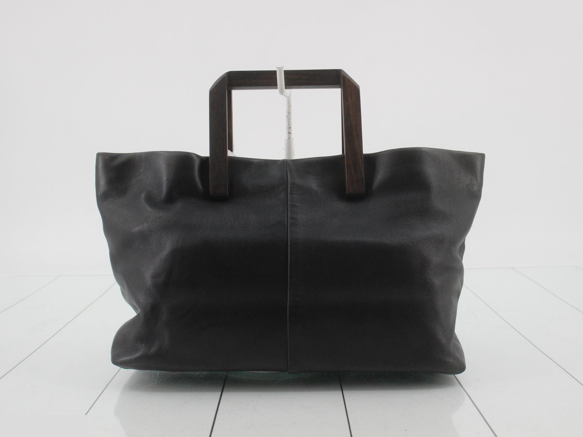 Wooden handle bags and handbags — view 2