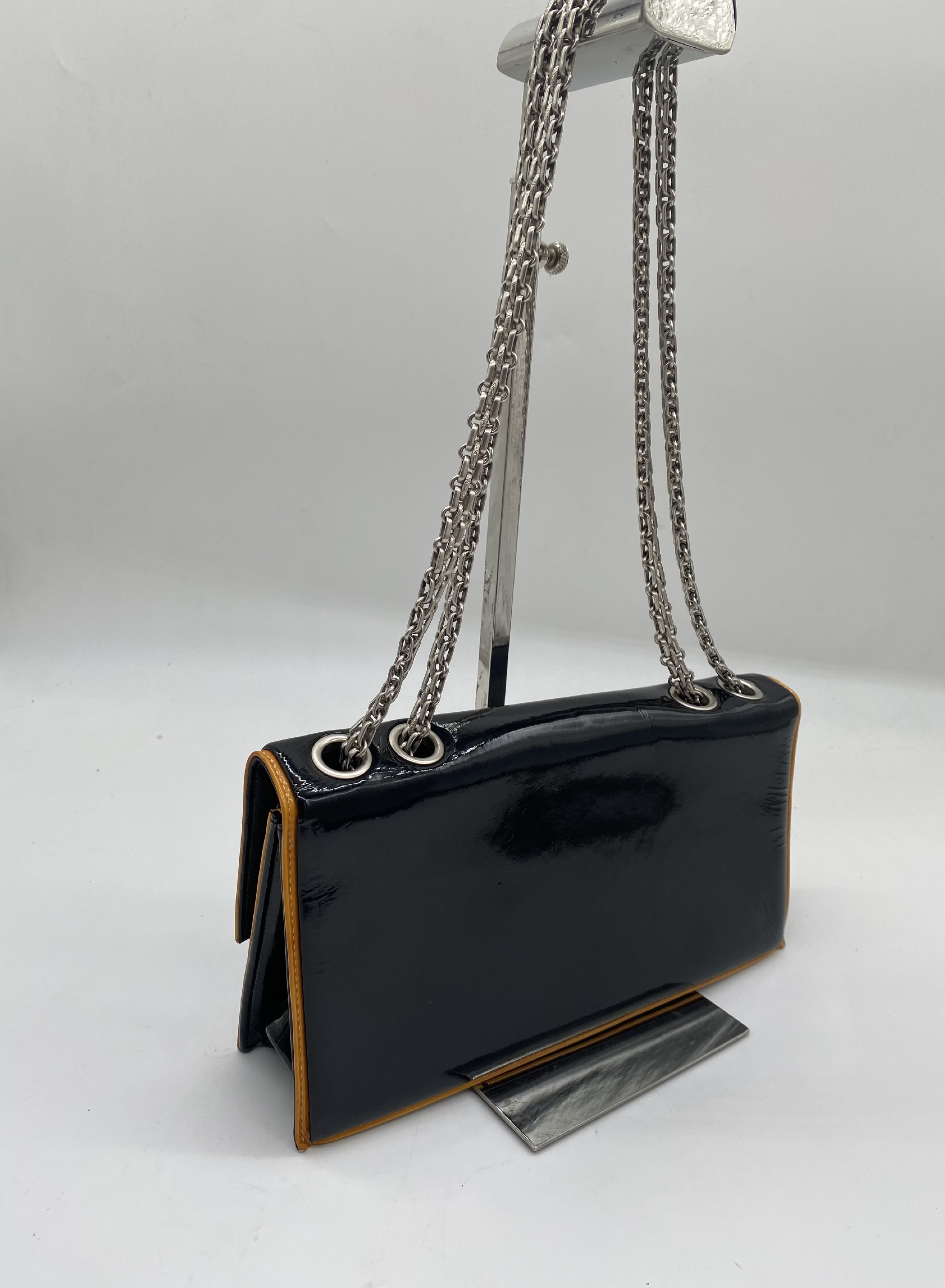 2.55 Patent Leather Shoulder Bag (Serial Number ) — view 2